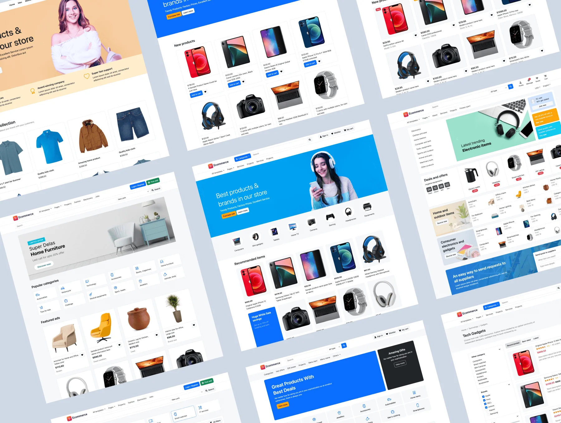 E-Commerce UI Library for Developers 3