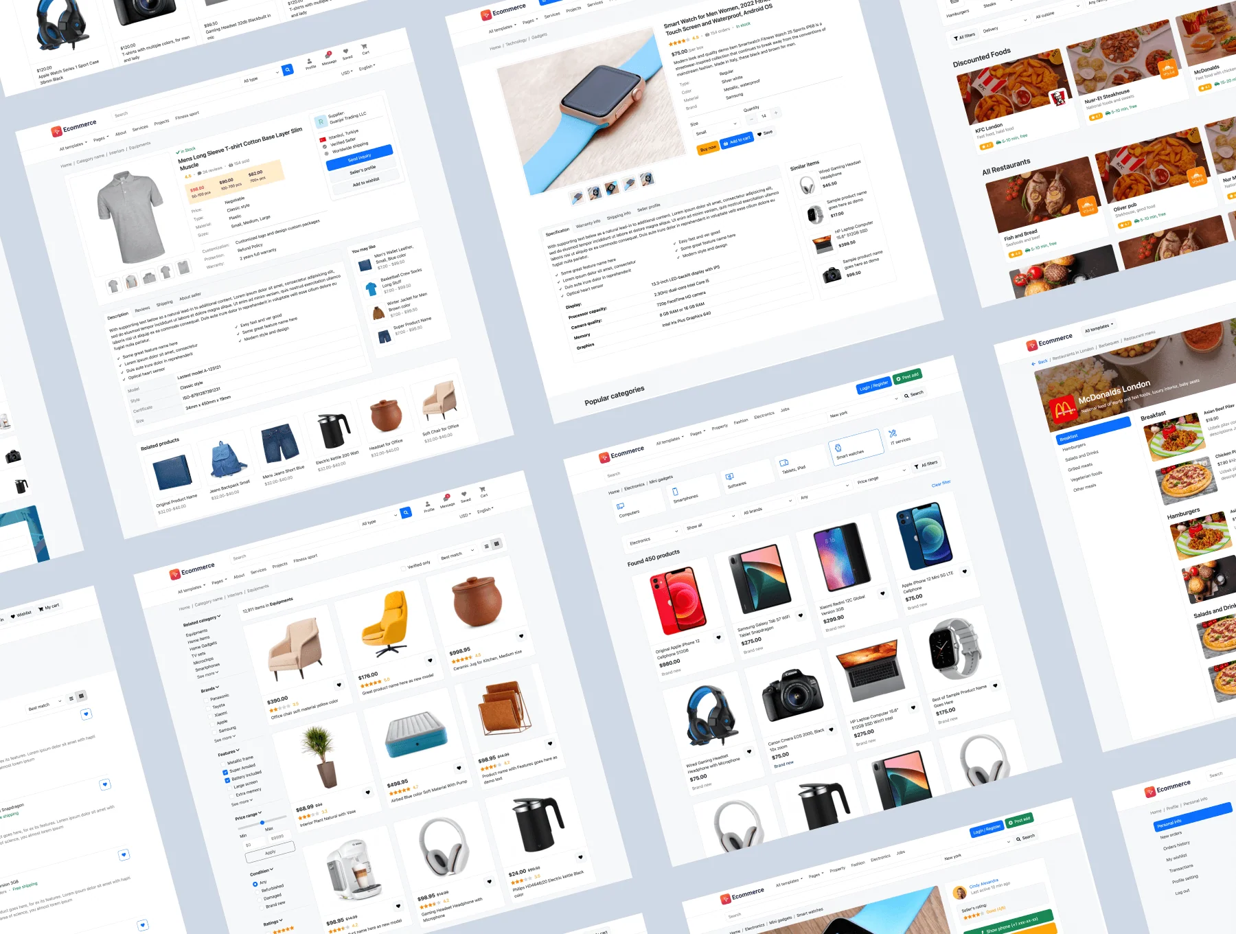 E-Commerce UI Library for Developers 4