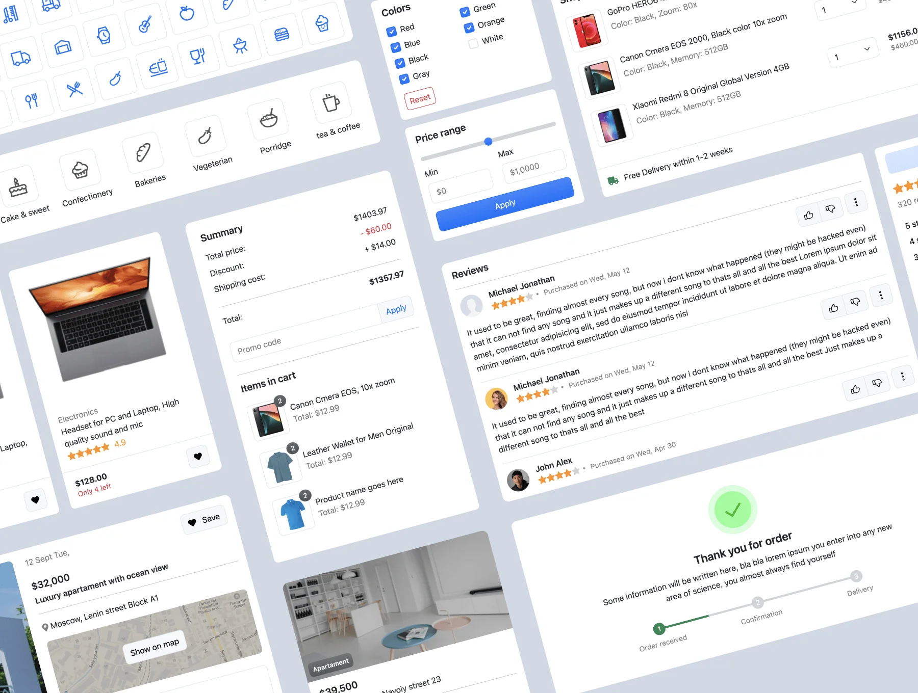 E-Commerce UI Library for Developers 5
