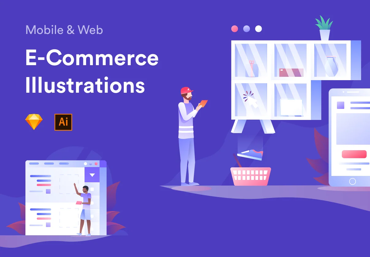 E-Commerce Illustrations