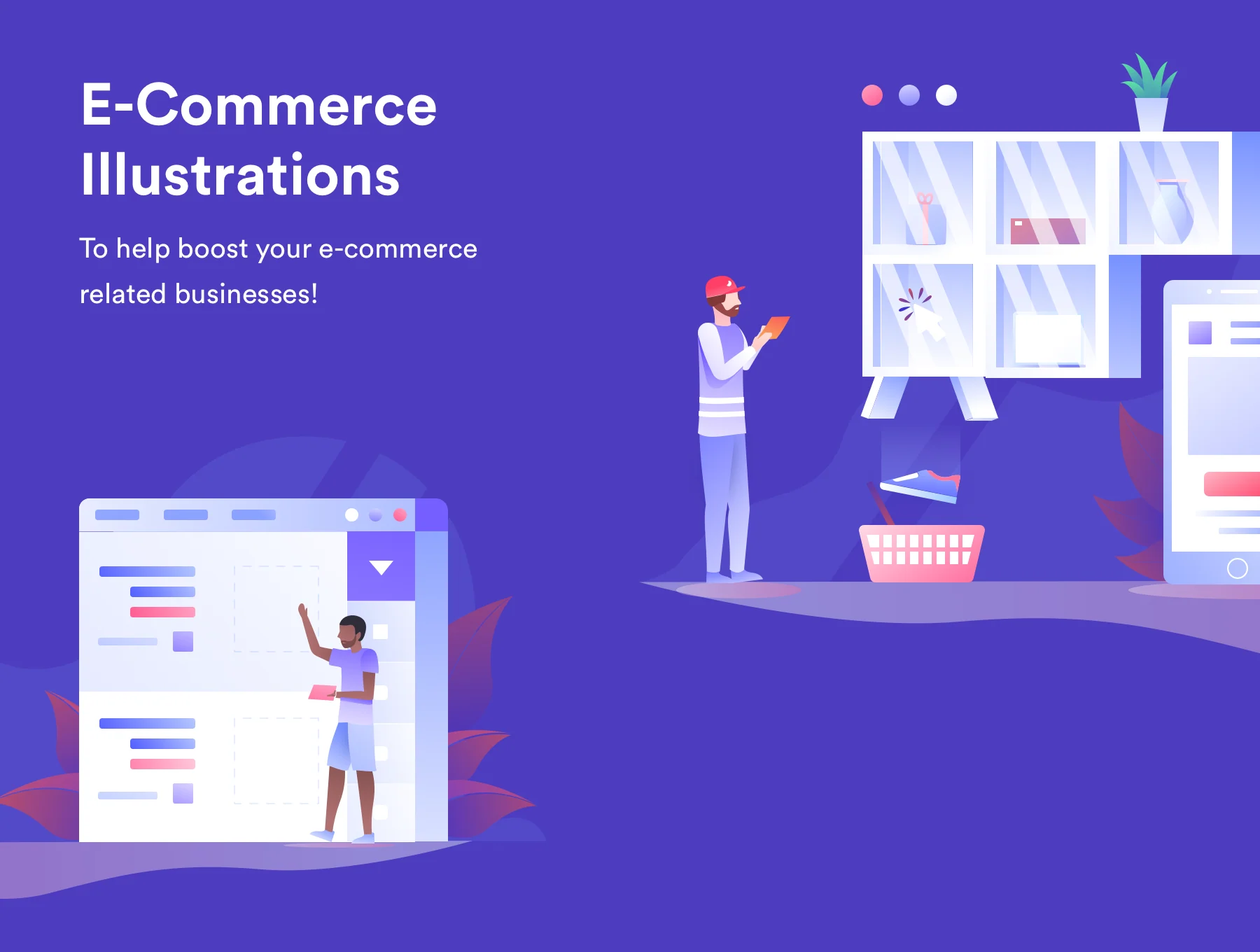 E-Commerce Illustrations
