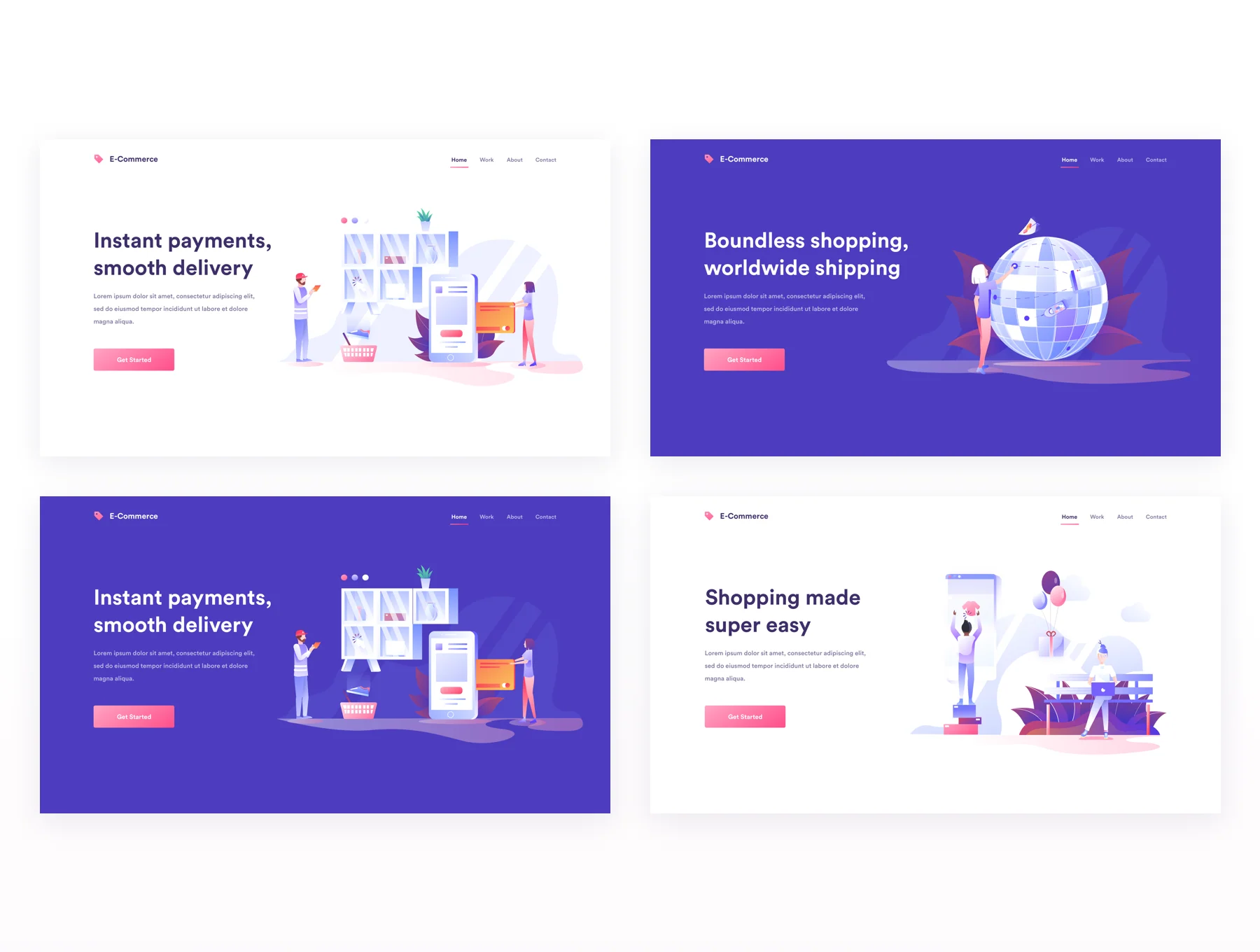 E-Commerce Illustrations 3