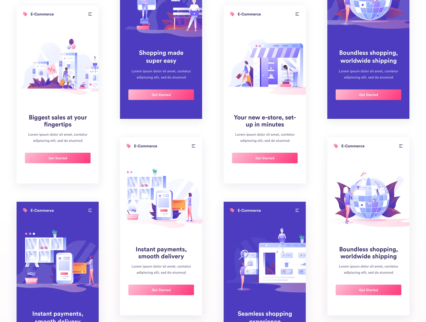 E-Commerce Illustrations 4