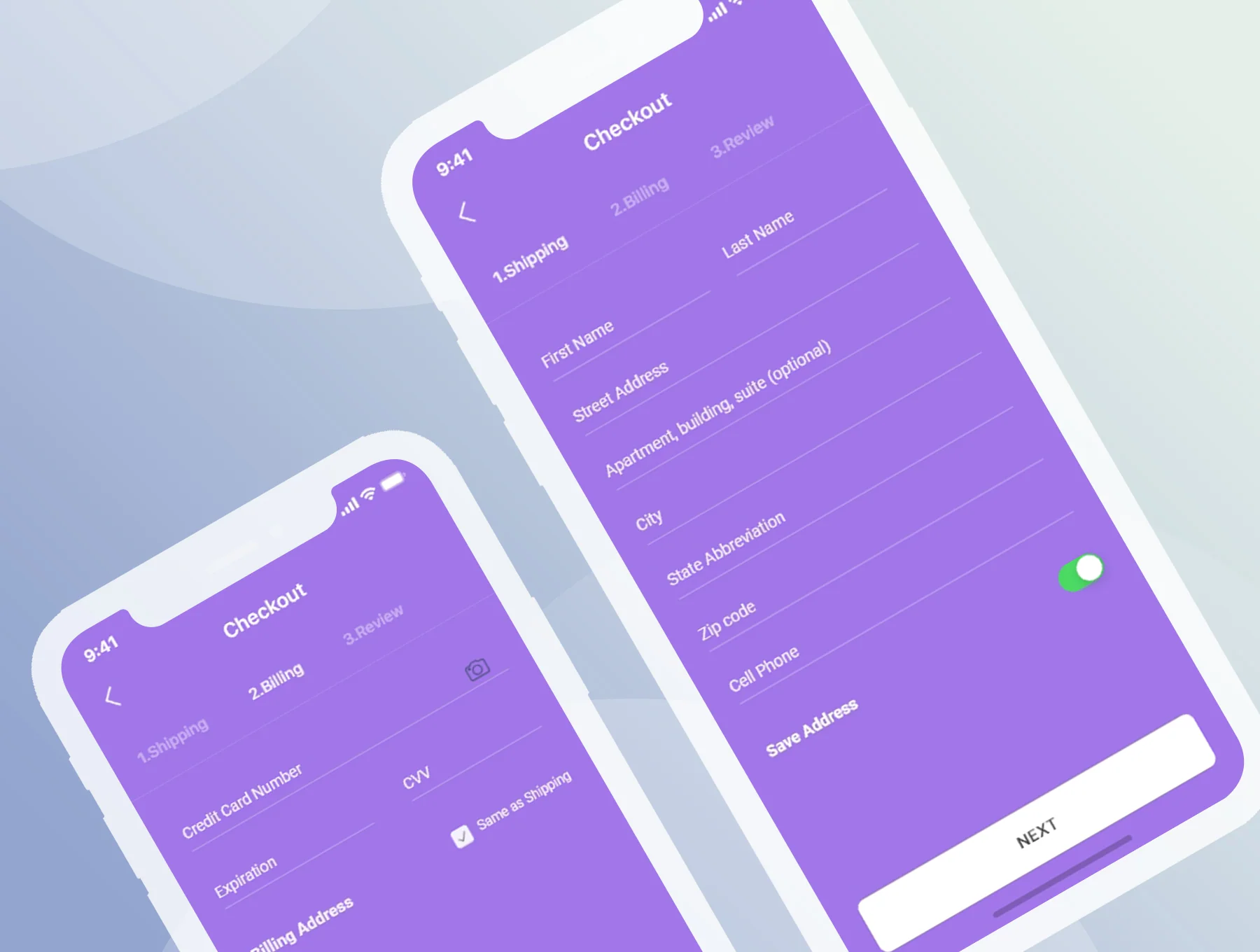 Groovy E-commerce iOS UI Kit 7