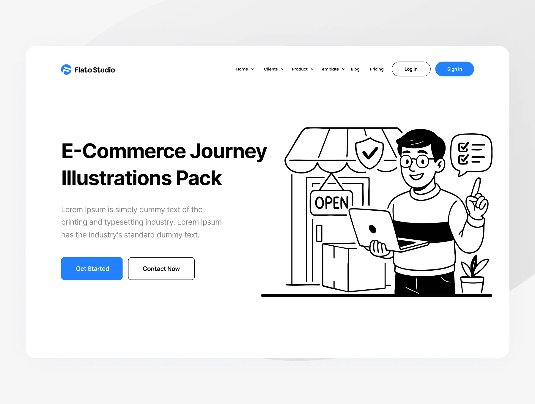 E-Commerce Journey Illustration Pack 4