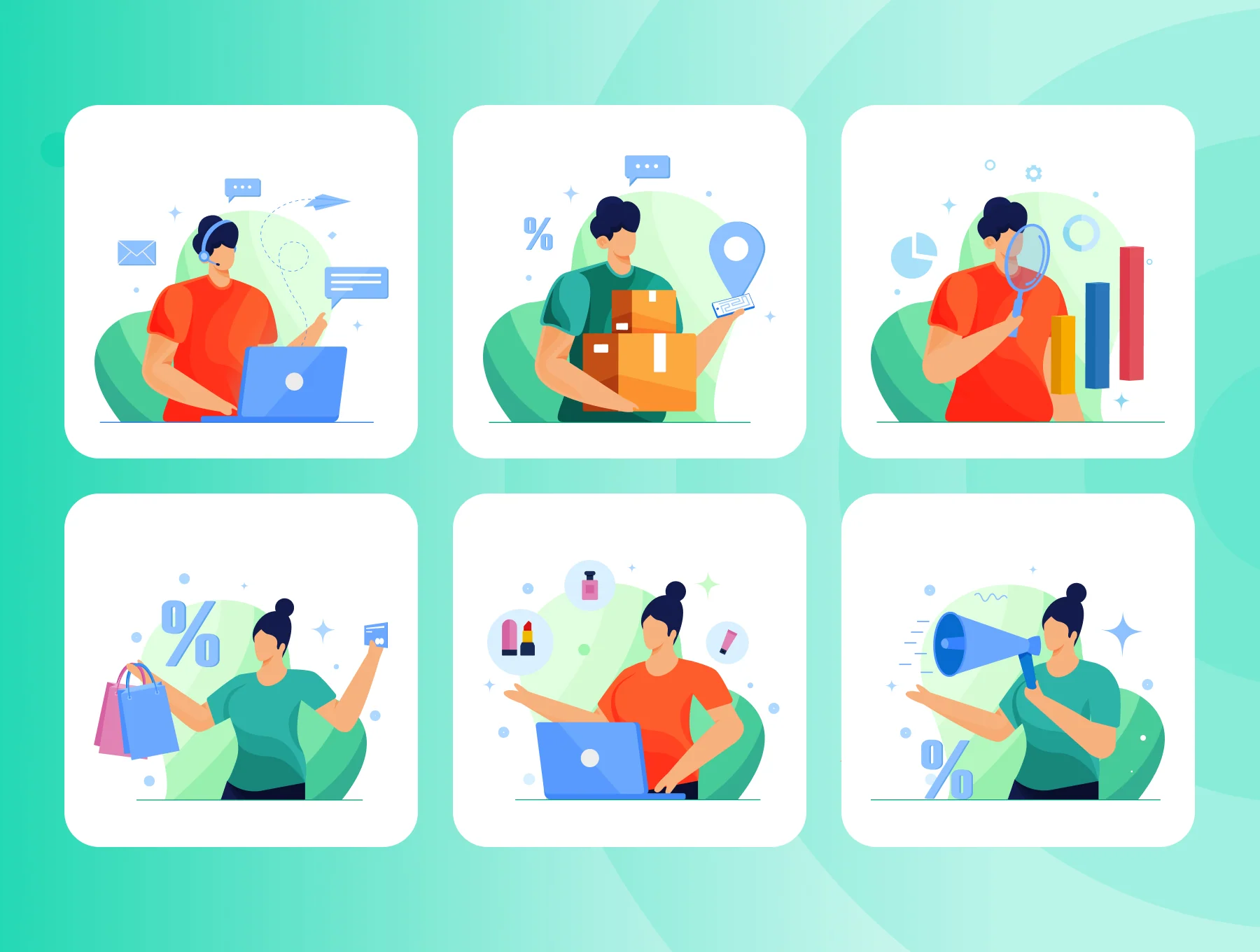 E-commerce Service Illustration 5