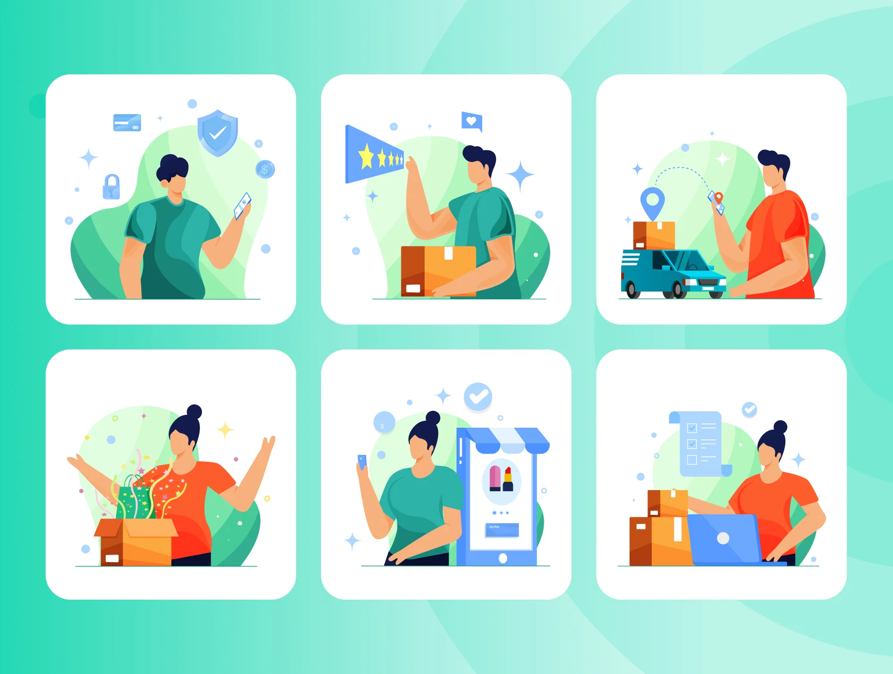 E-commerce Service Illustration 6