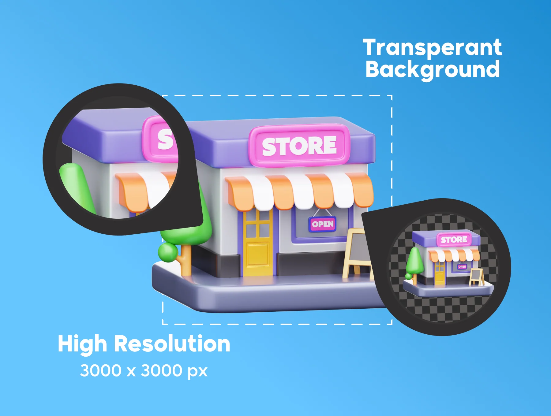 E-Commerce 3D Illustrations 3