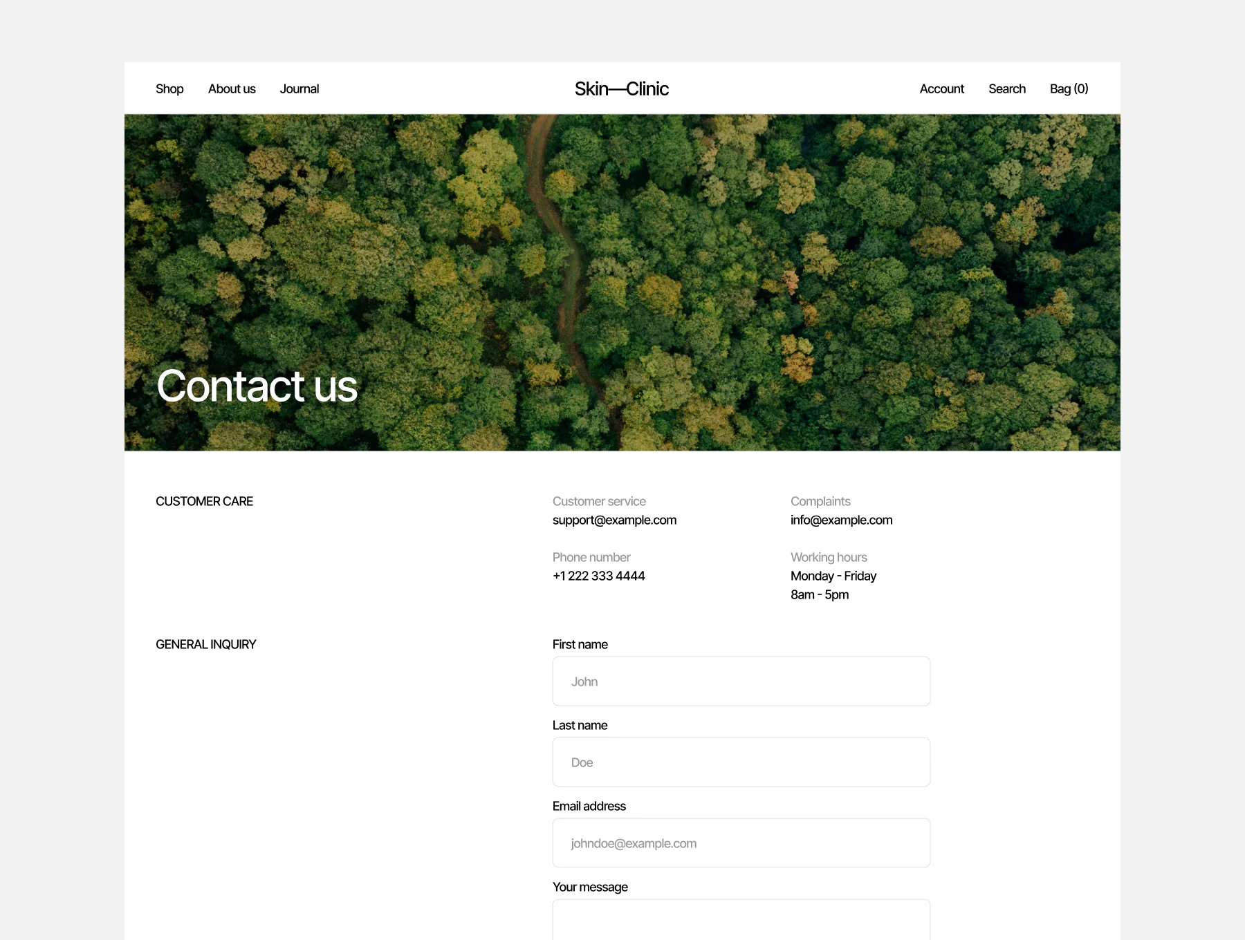 E-commerce Shopify Figma Template 5