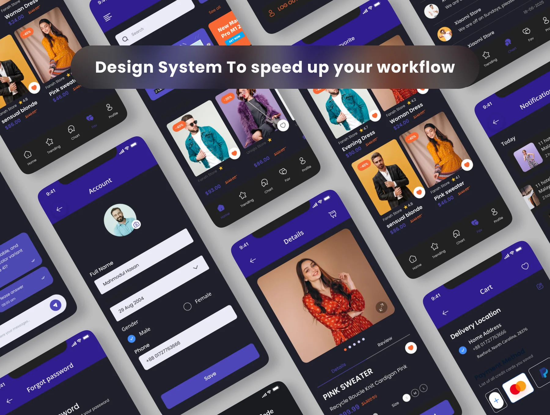 E-Commerce Shopping App UI Kit 4