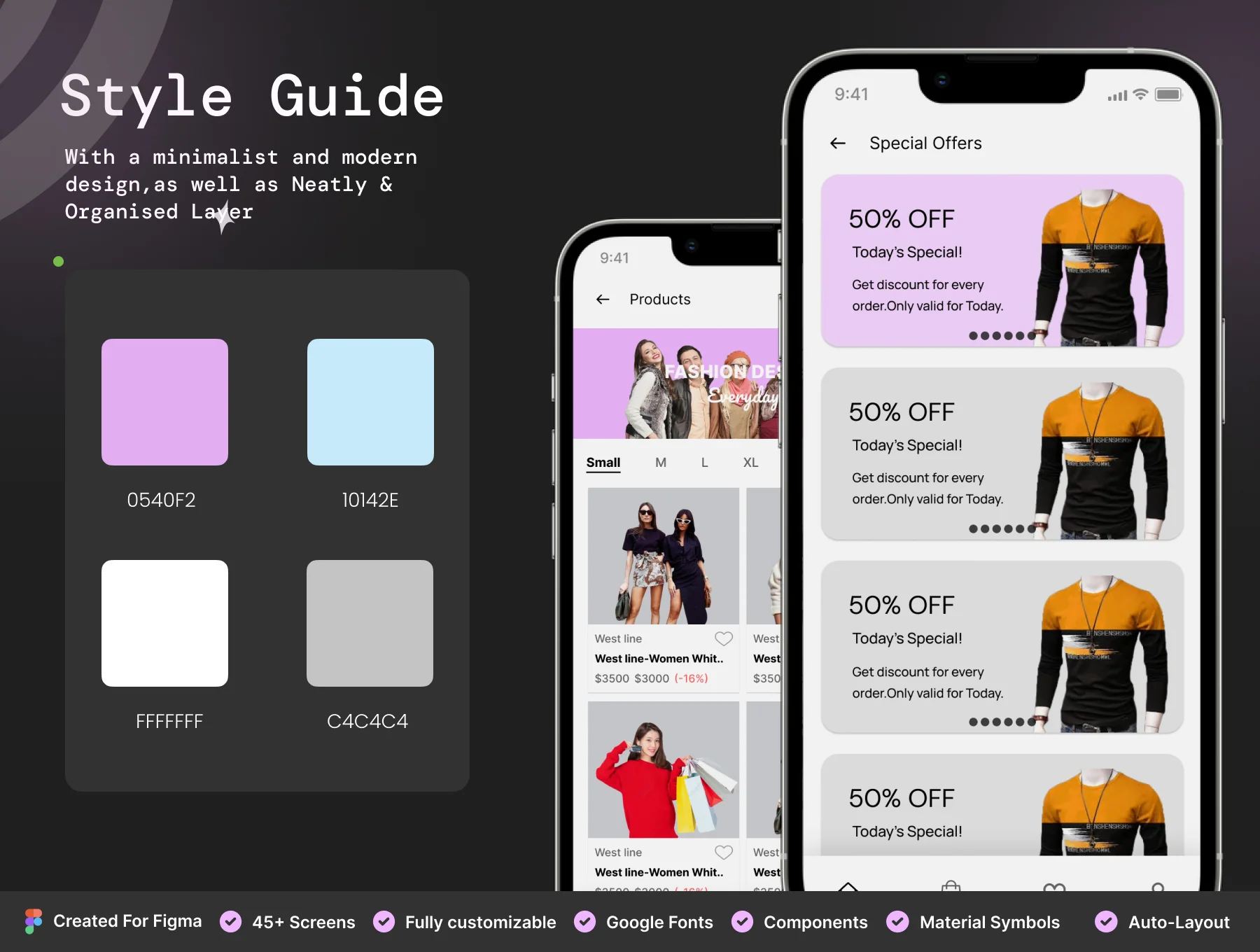 E-Commerce Shopping Mobile App UI Kits 5