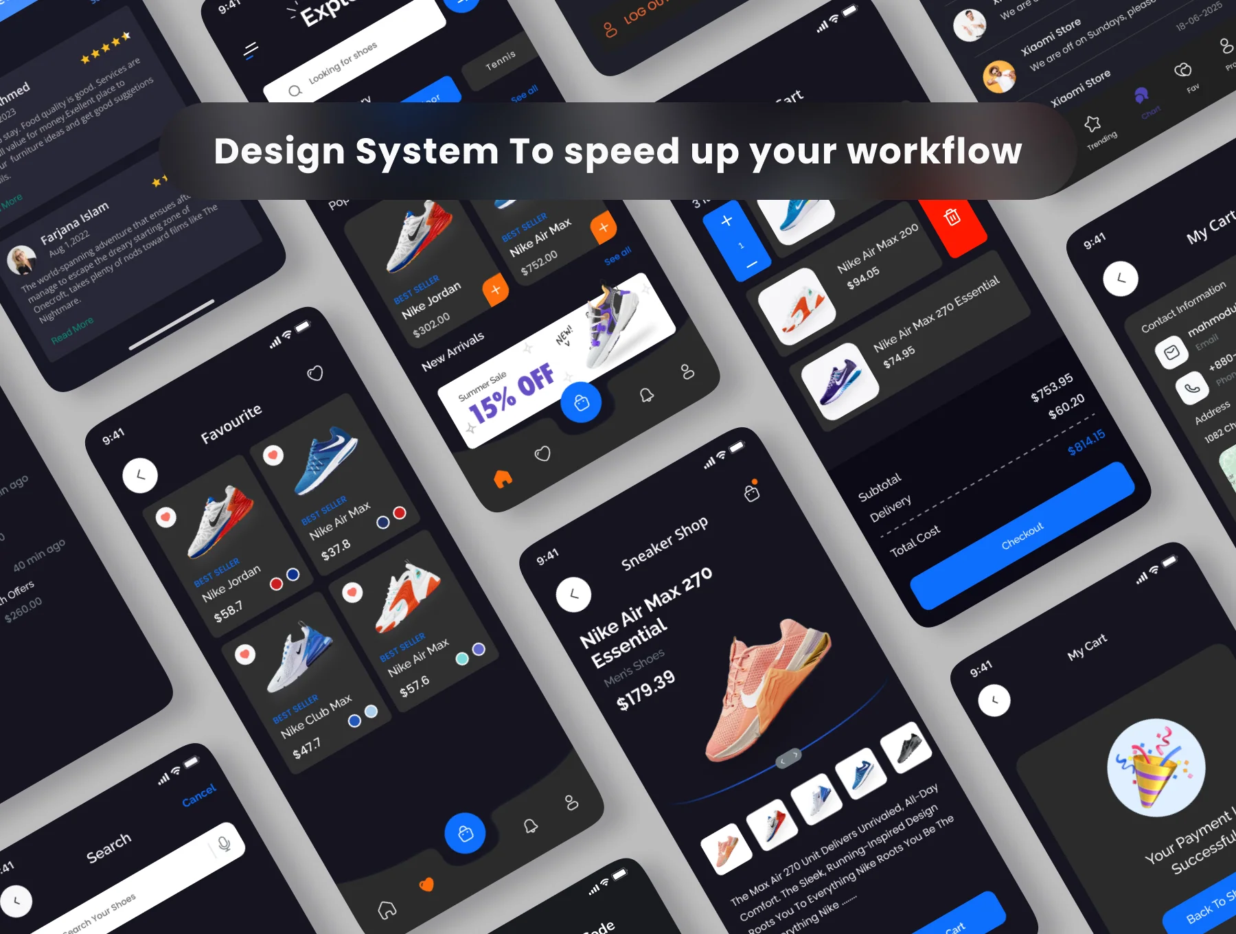E-Commerce Sneaker Store App UI Kit 4