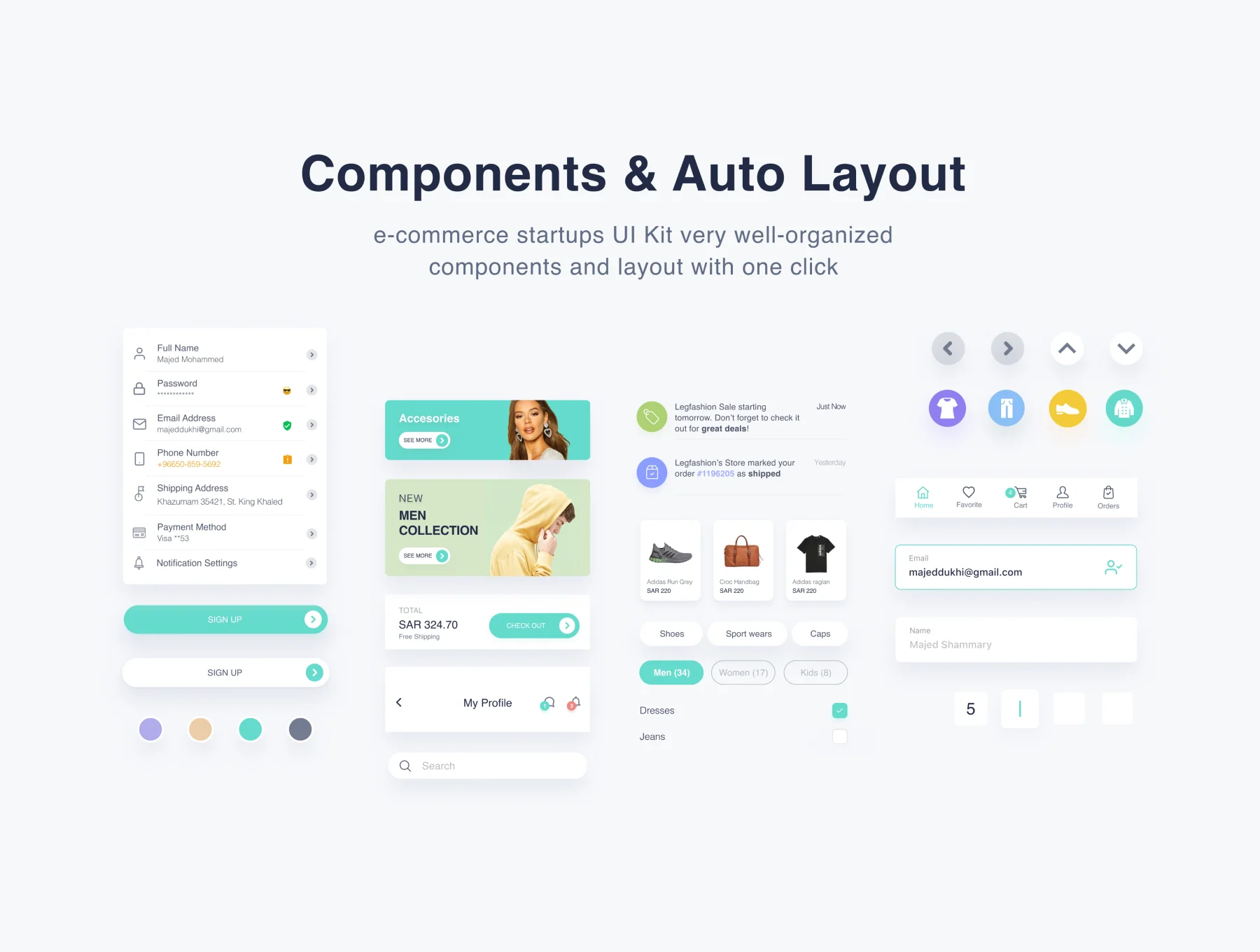 Online Shopping | Retail App UI Kit 3
