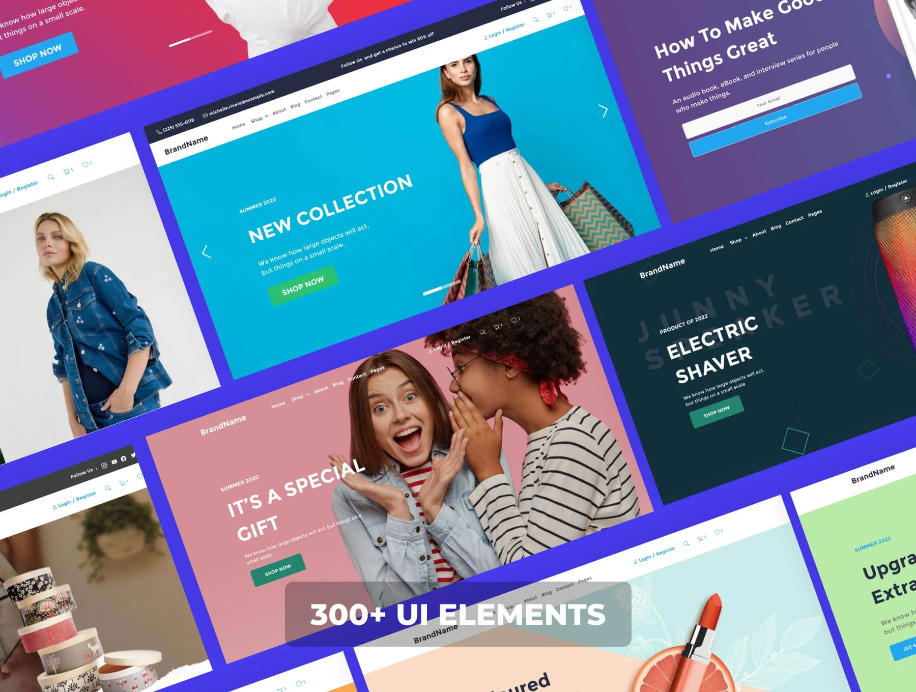 E-commerce UI - Figma Ecommerce UI Kit 3
