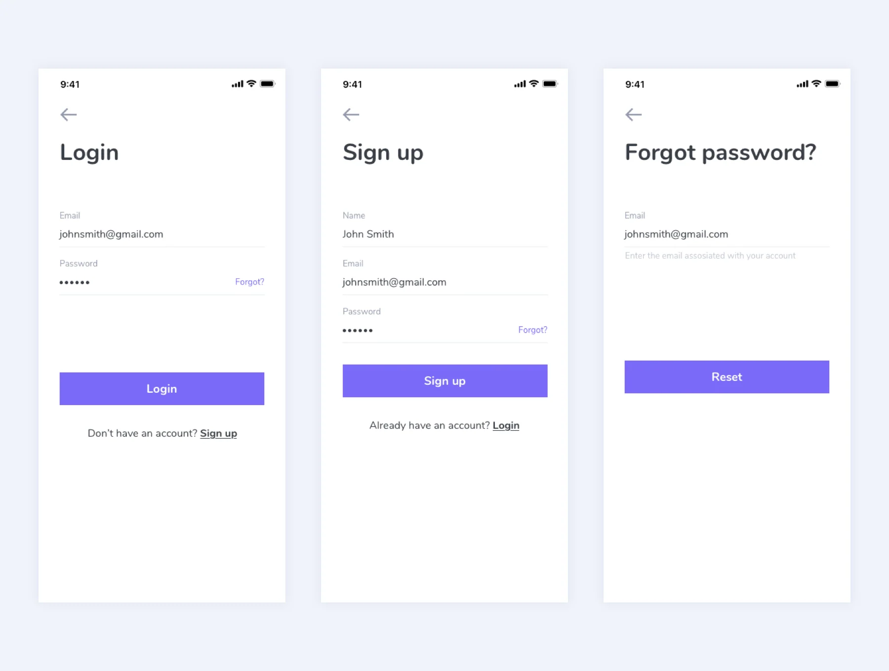 E-commerce UI kit for mobile 3