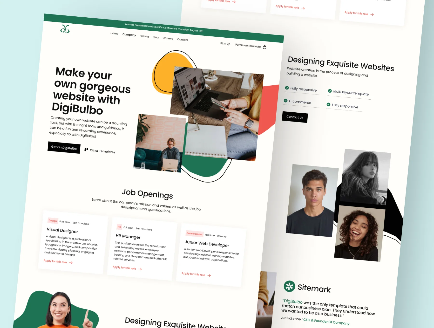 E-commerce Web Responsive UI Kit 4