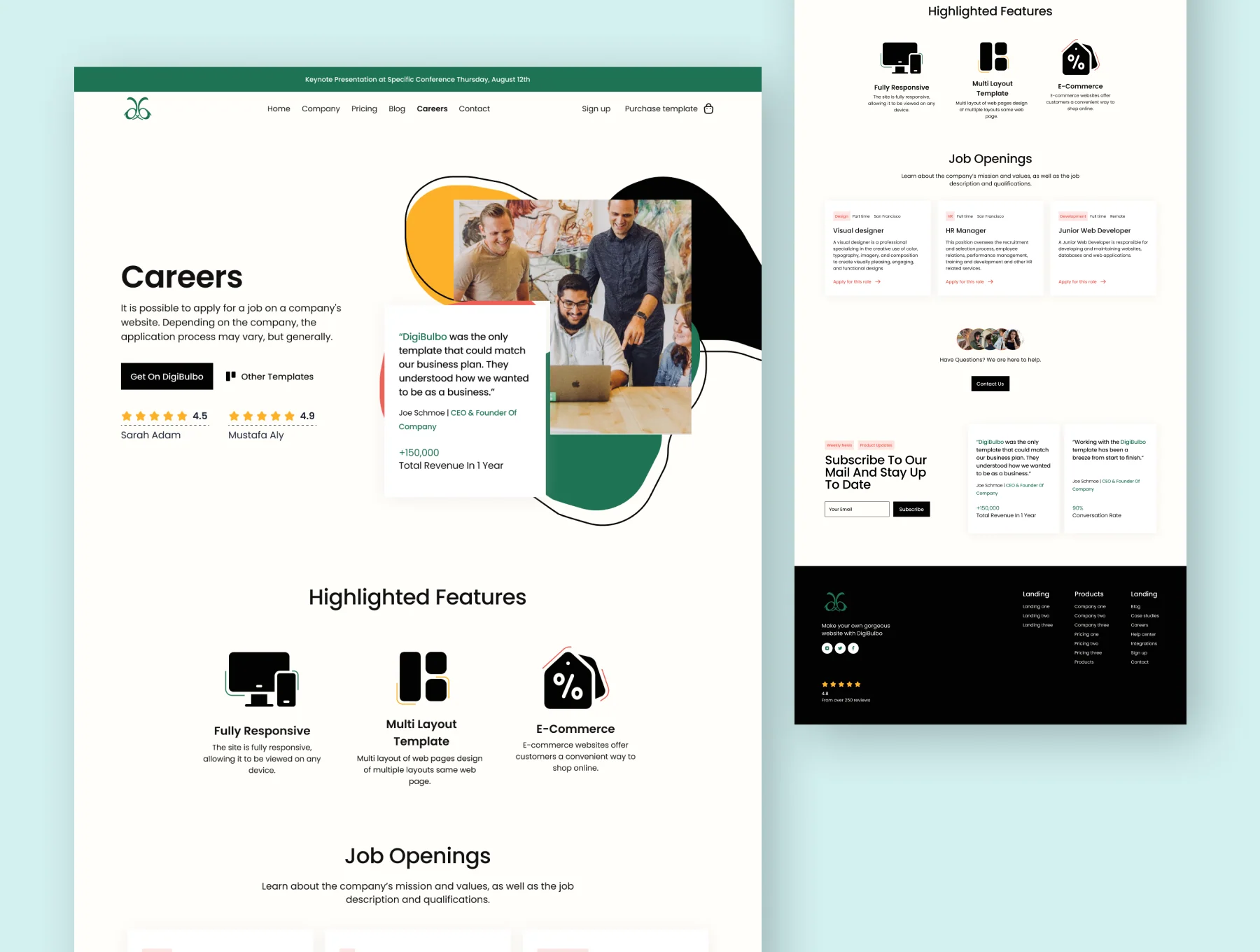 E-commerce Web Responsive UI Kit 5