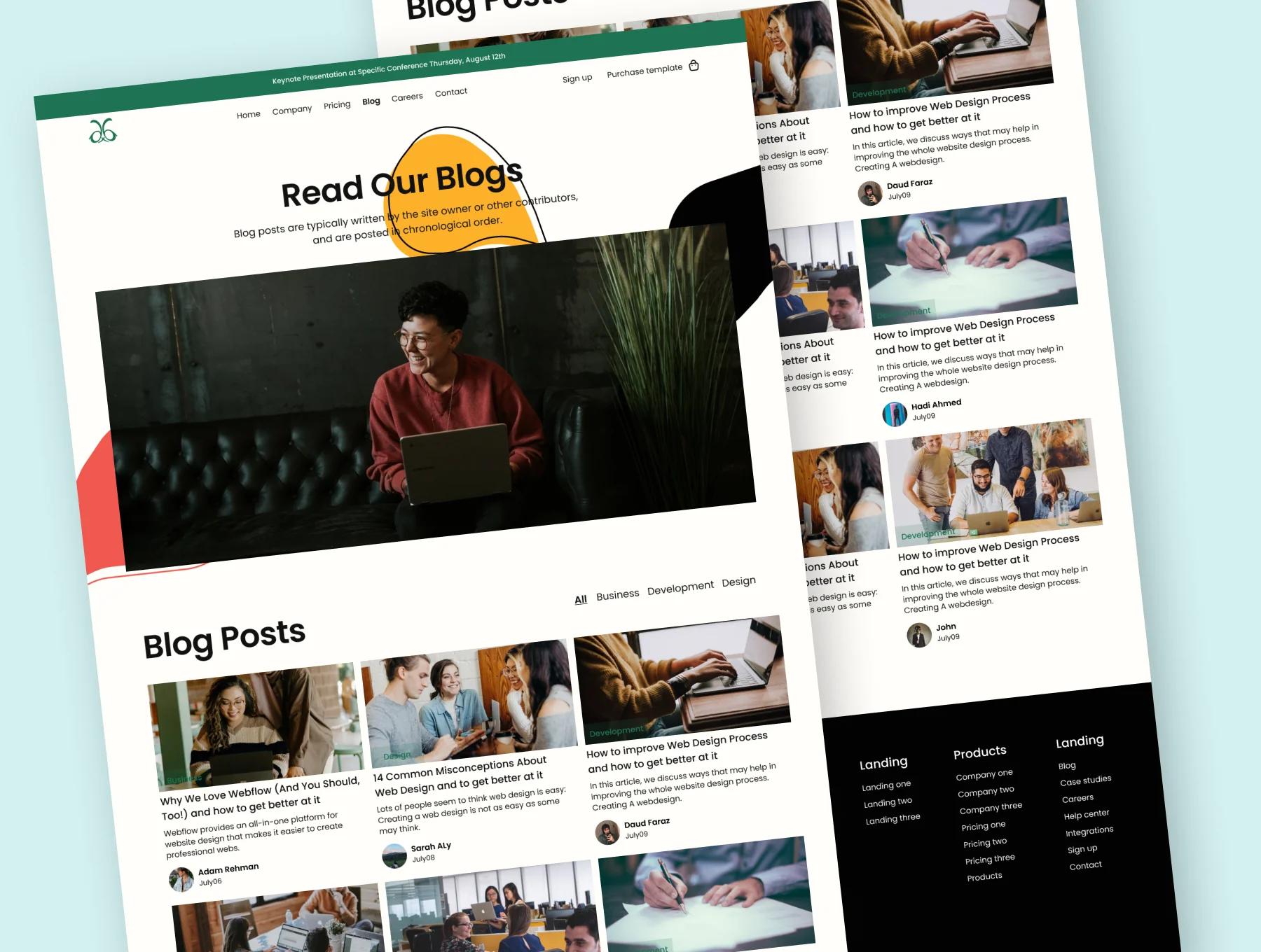 E-commerce Web Responsive UI Kit 6