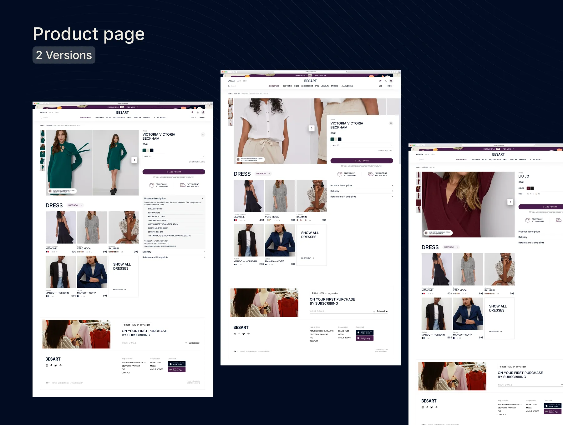 E-Commerce Web UI Kit (38 pages) 4
