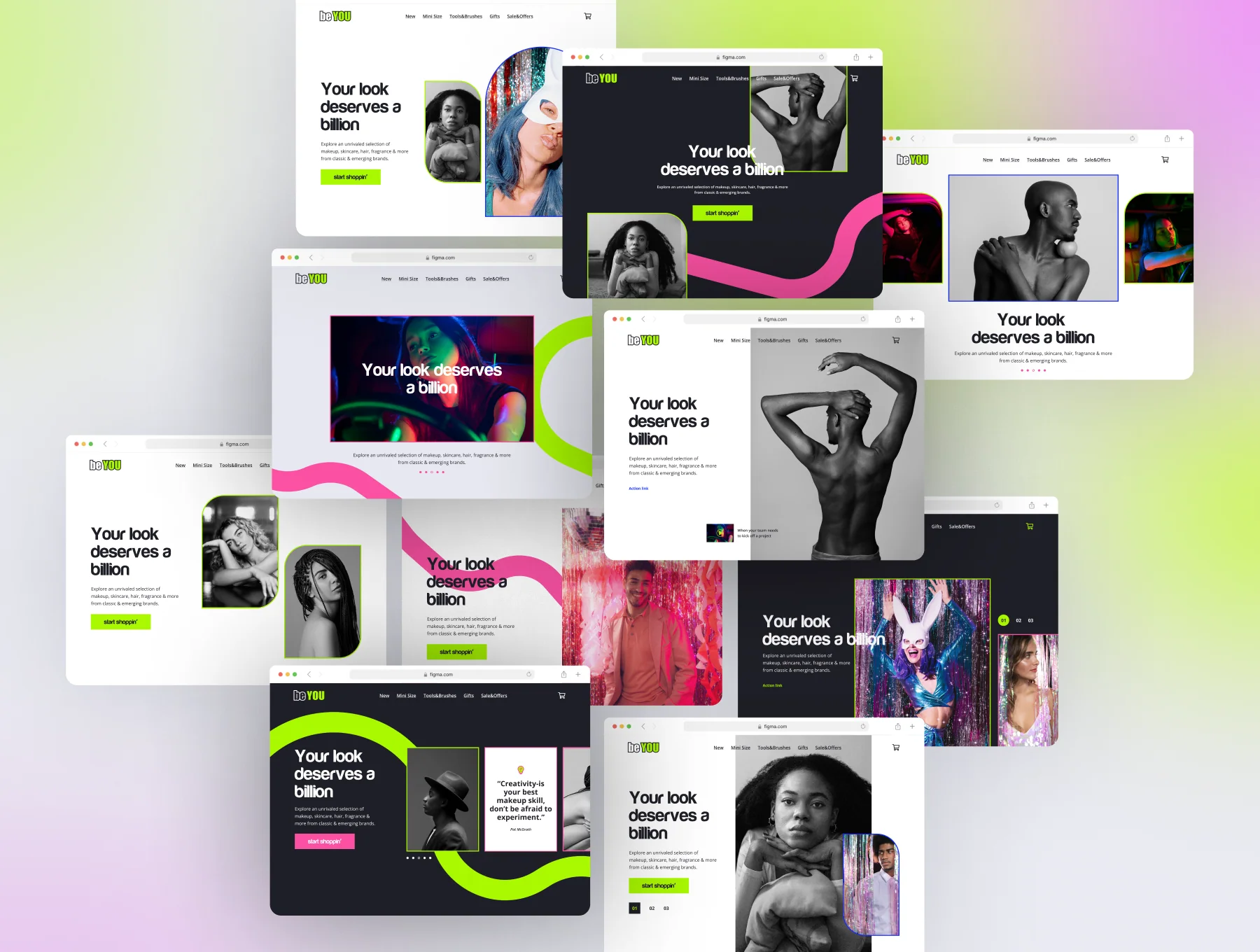 E-commerce website UI Kit 3