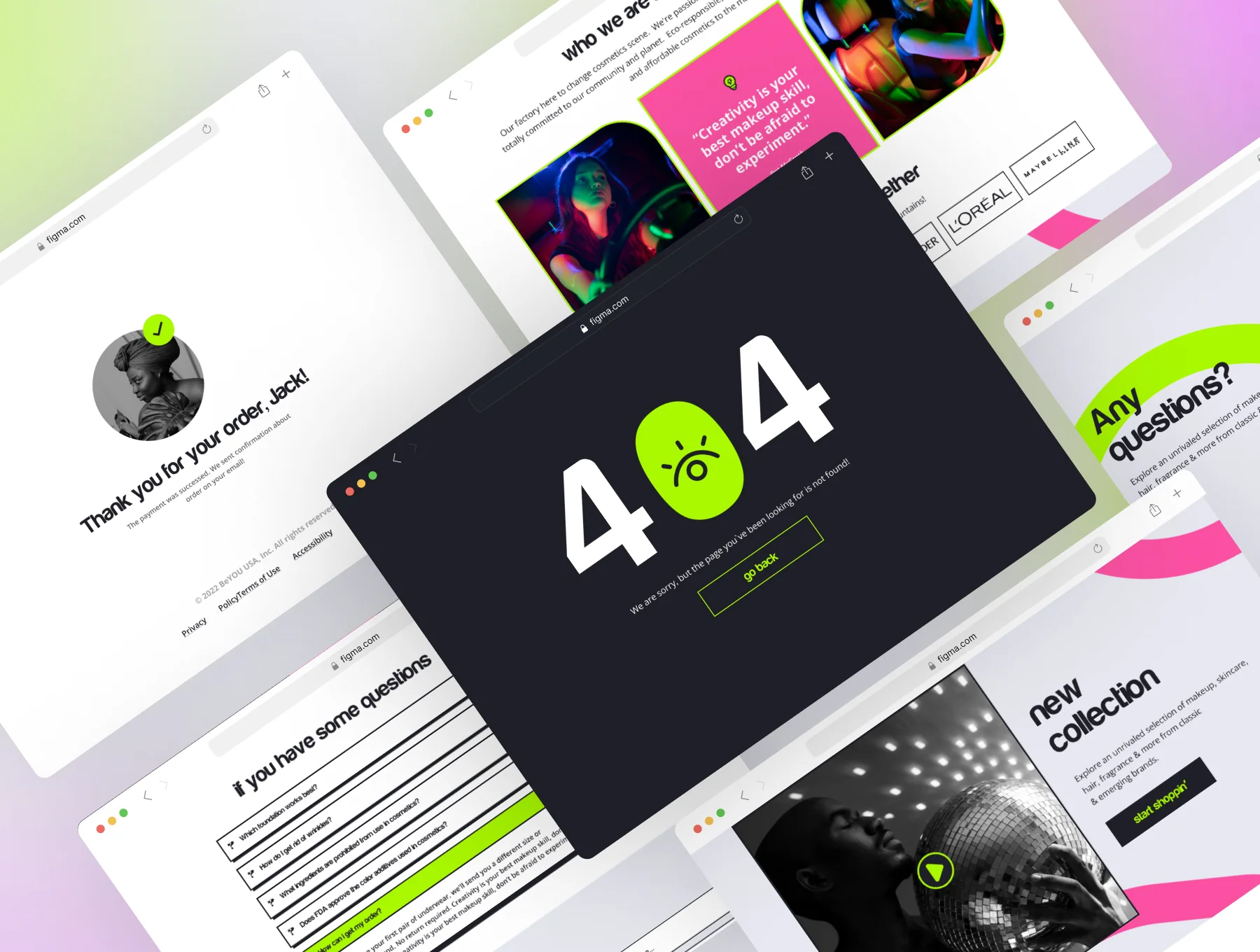 E-commerce website UI Kit 4