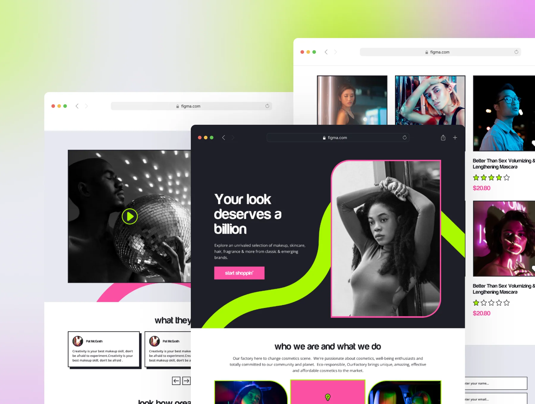 E-commerce website UI Kit 5