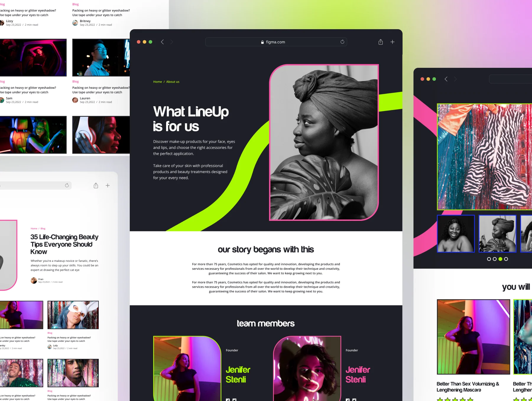 E-commerce website UI Kit 7
