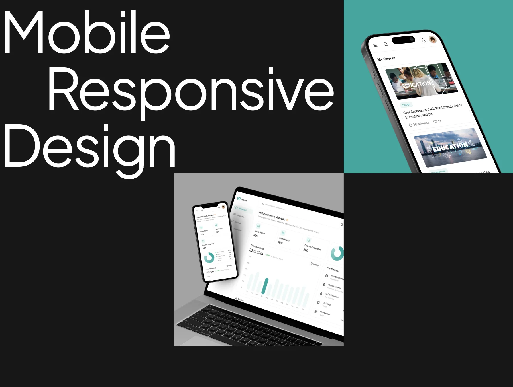 E-Learning Dashboard UI Kit 6