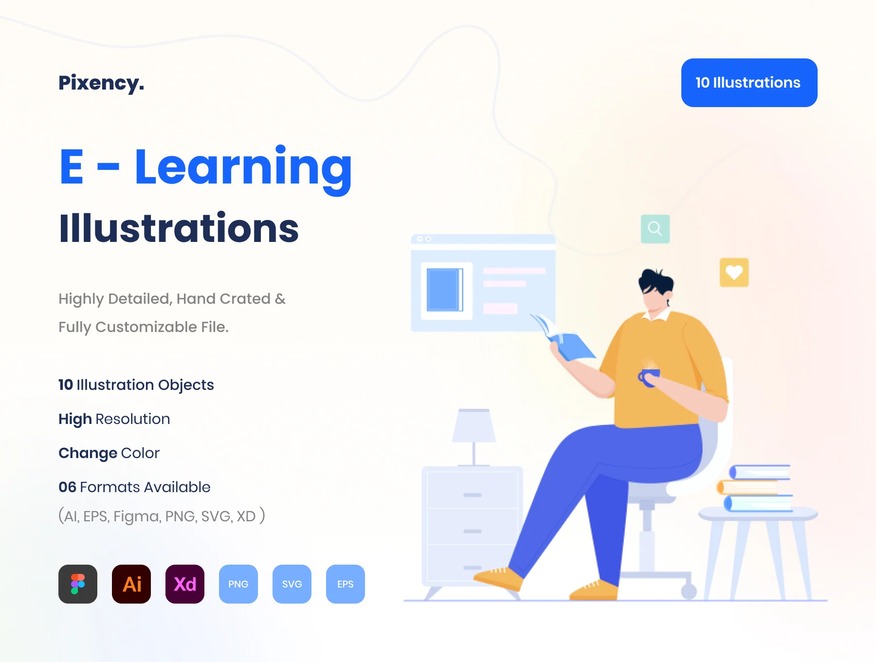 E-Learning Illustration Pack