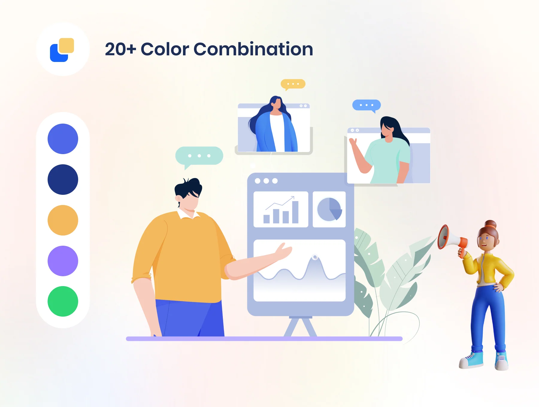 E-Learning Illustration Pack 4