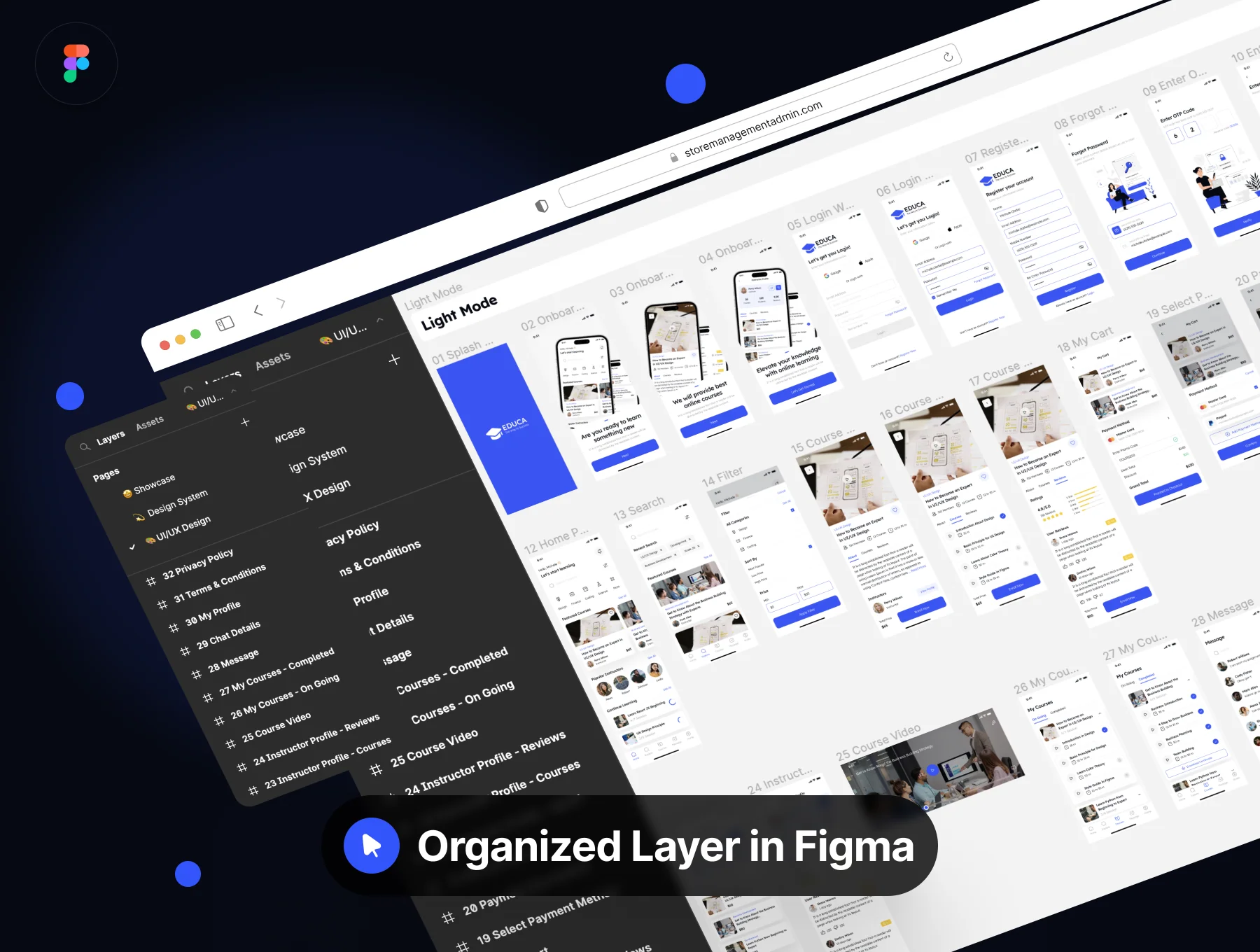 E-Learning Online Course App UI Kit 5
