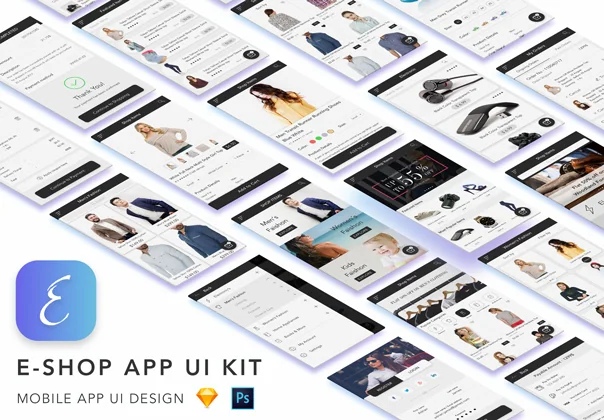 E Shop App UI Kit