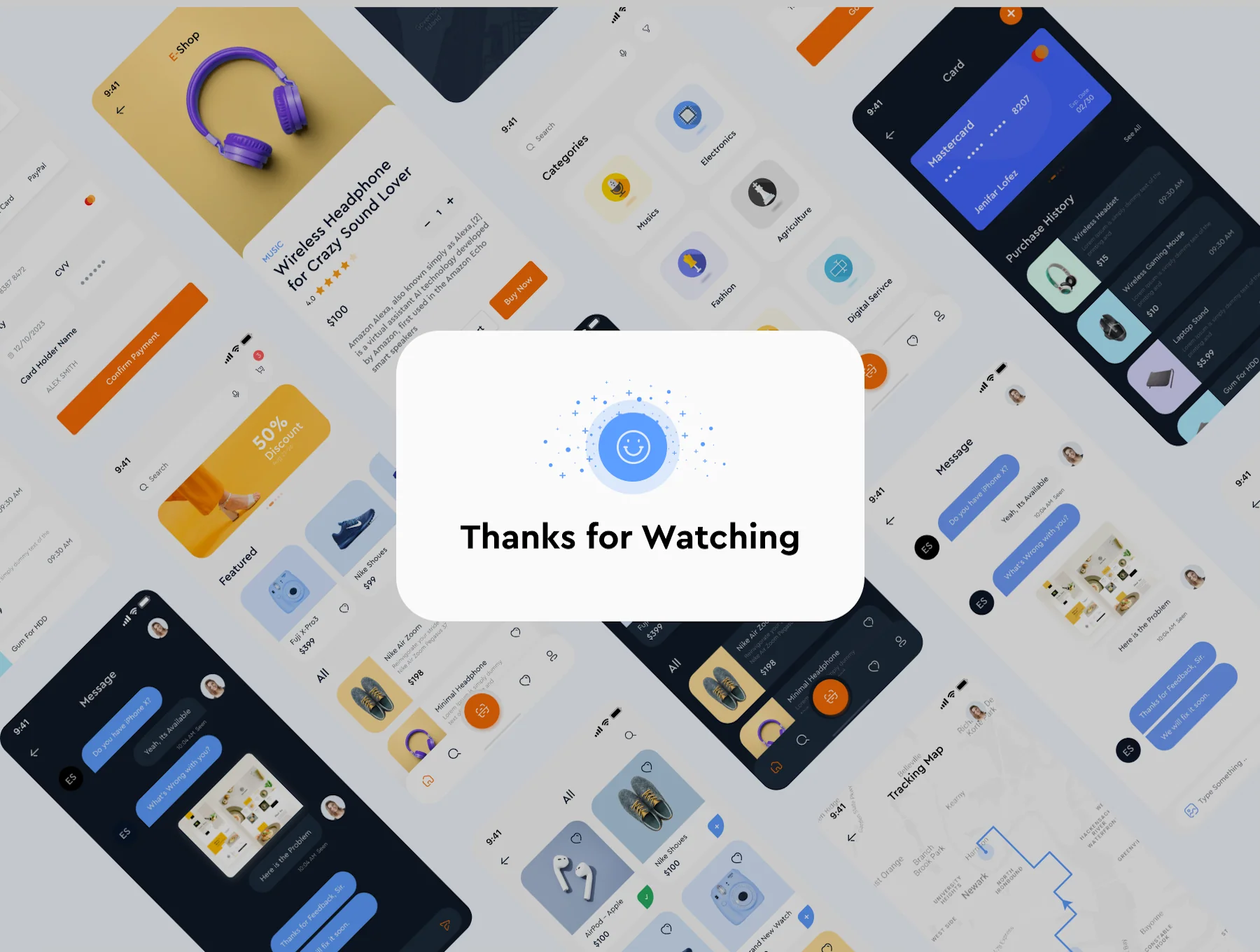 E-Shop - eCommerce Mobile App UI KIT 8
