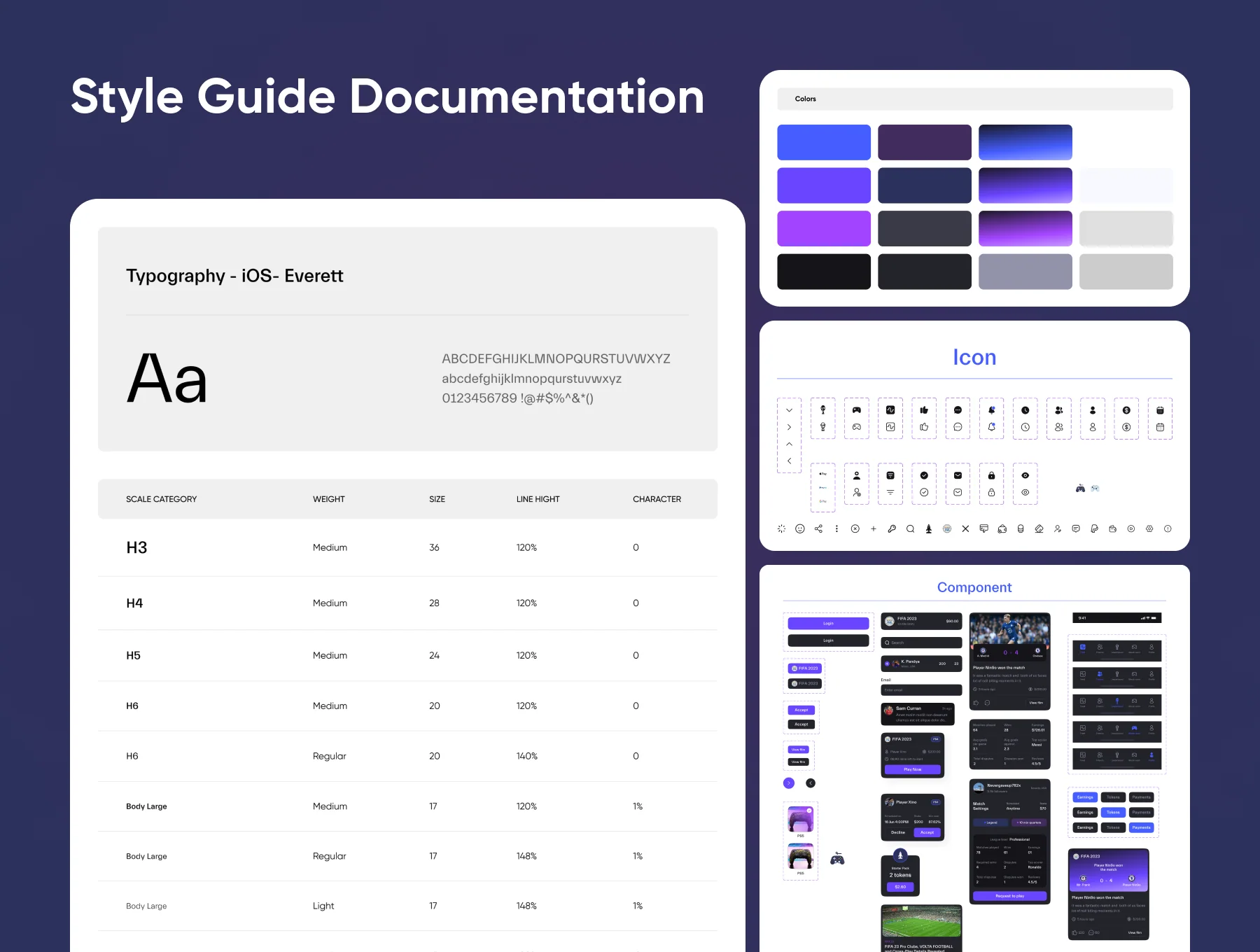 E-Sports App UI Kit 5