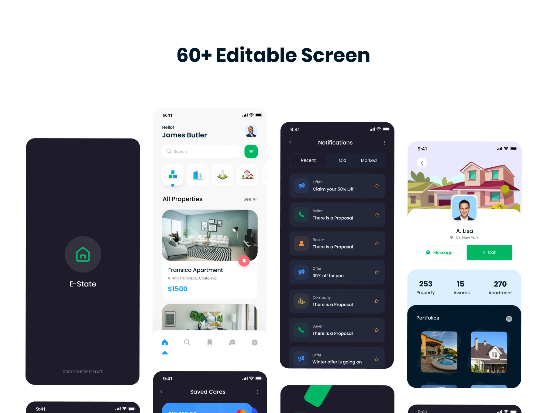E-State | Real Estate App UI Kit 4