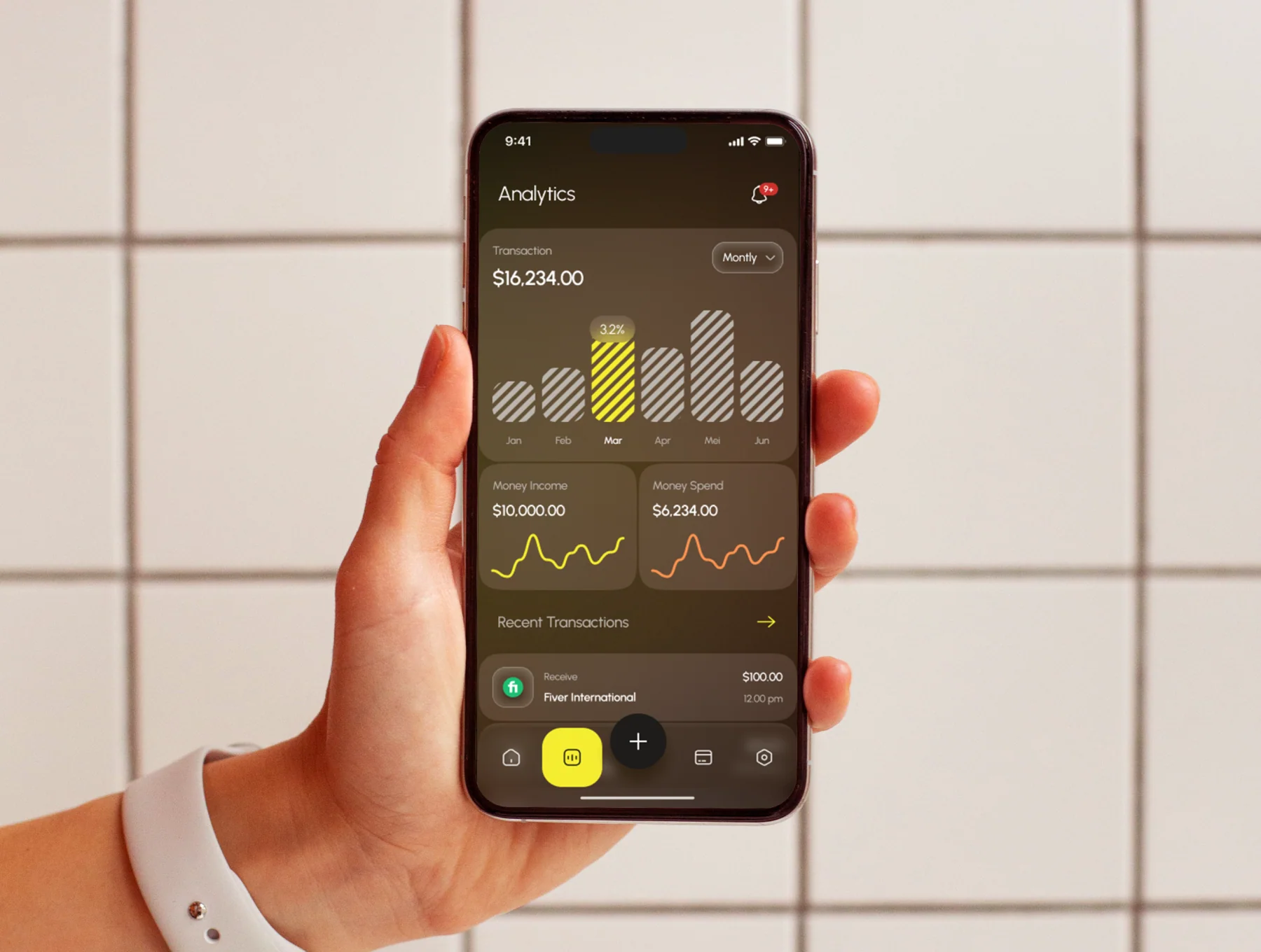 E Wallet - Finance Mobile App UI Kit 5