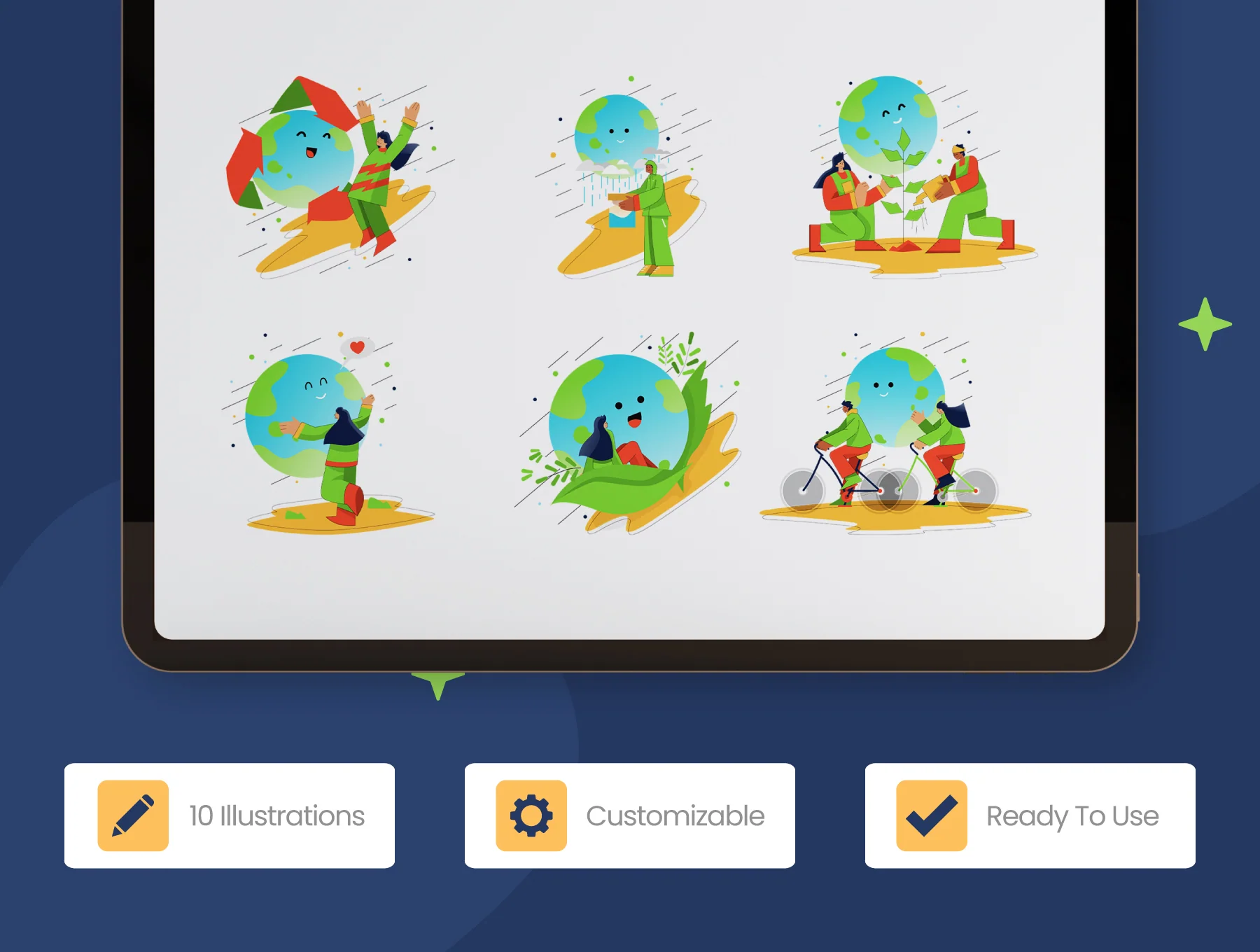 Earth Day Illustrations 2