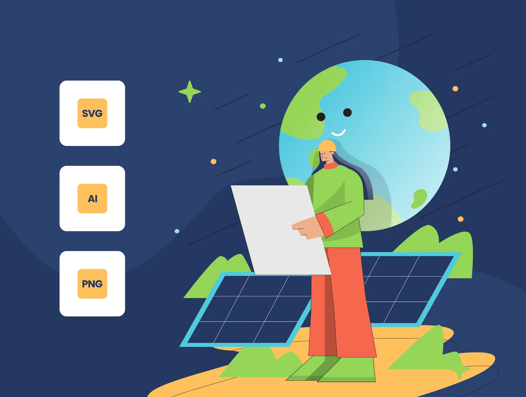 Earth Day Illustrations 3