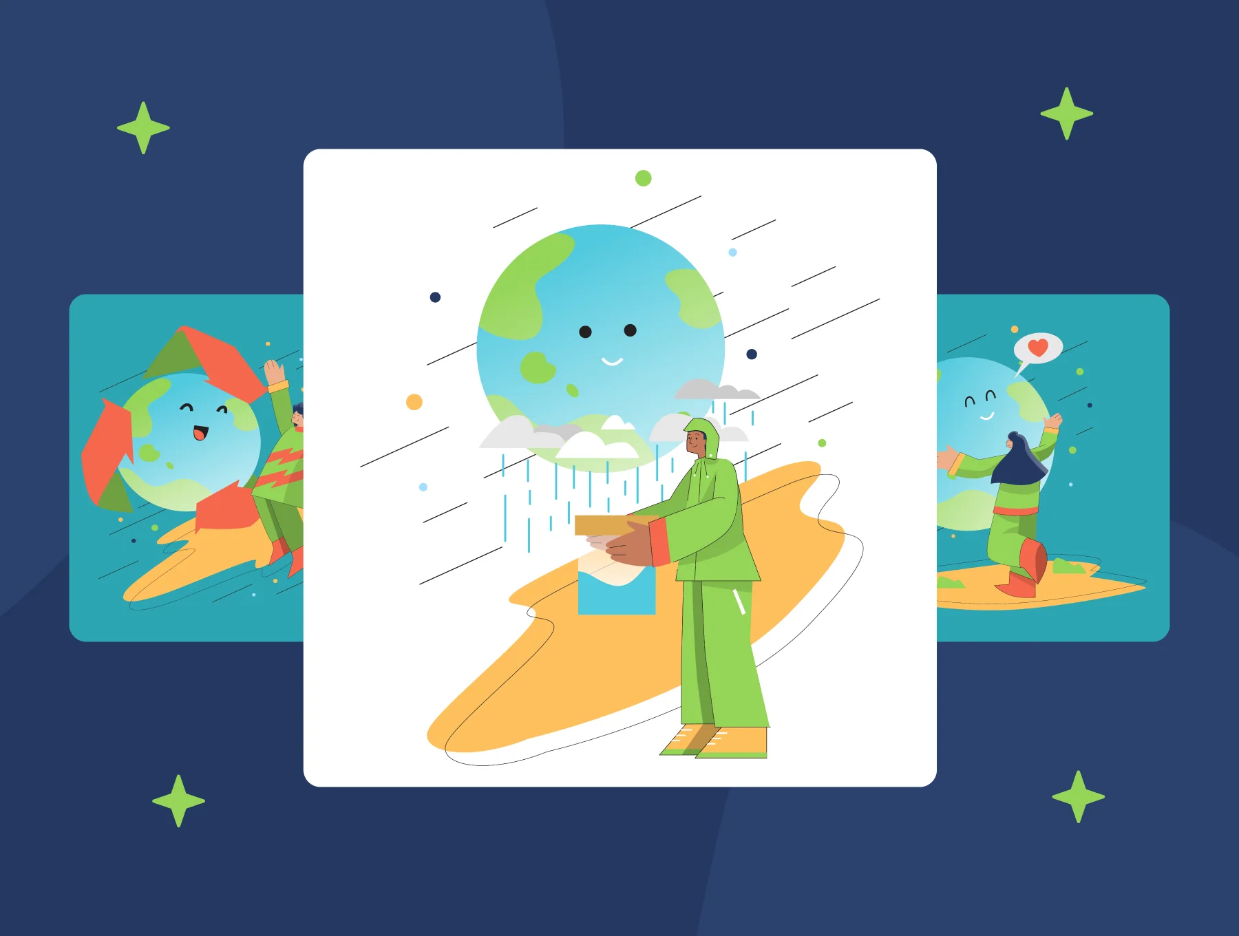 Earth Day Illustrations 7