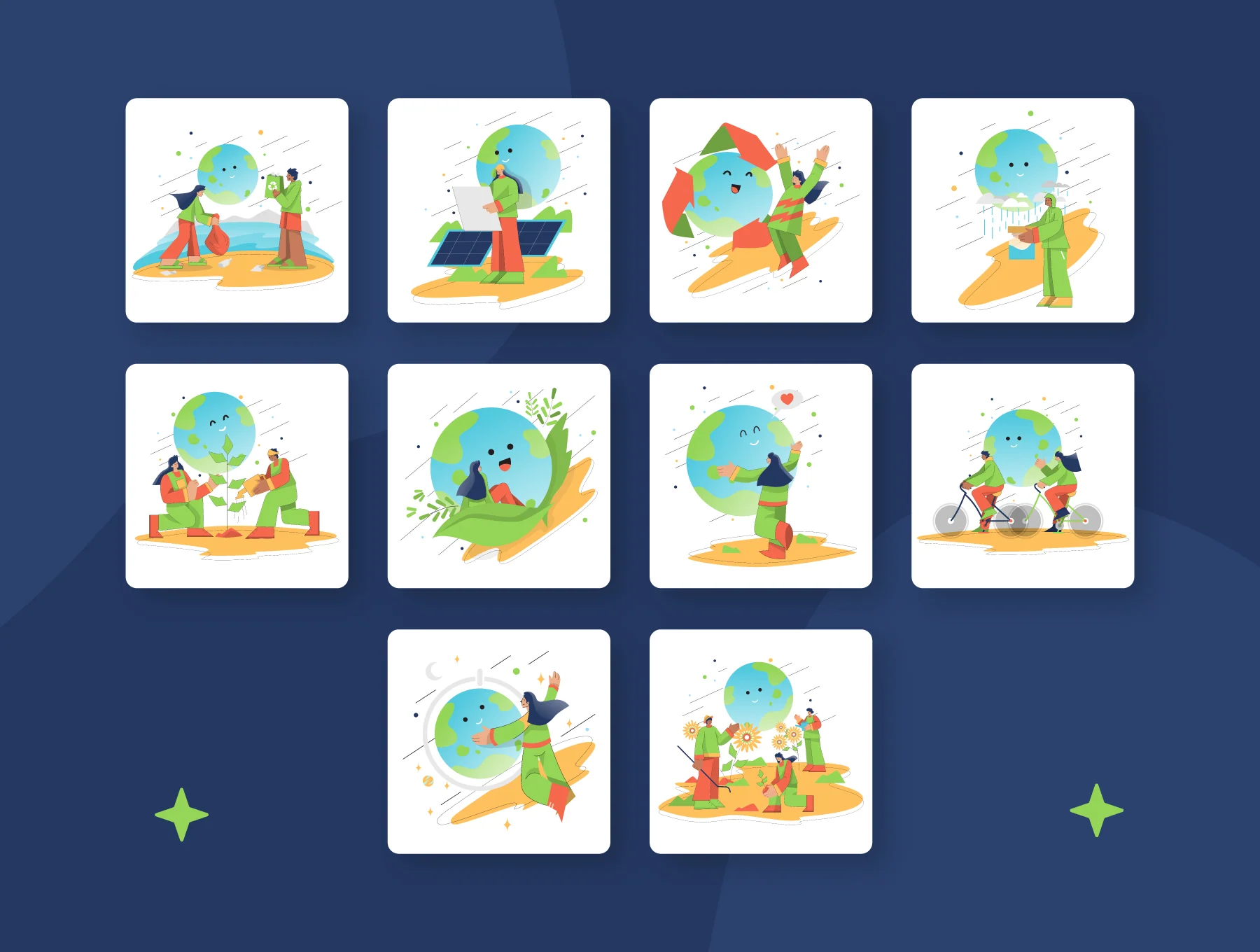 Earth Day Illustrations 8