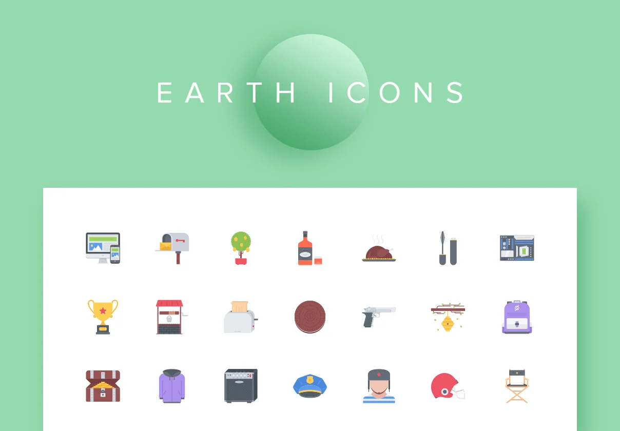 Earth Icons