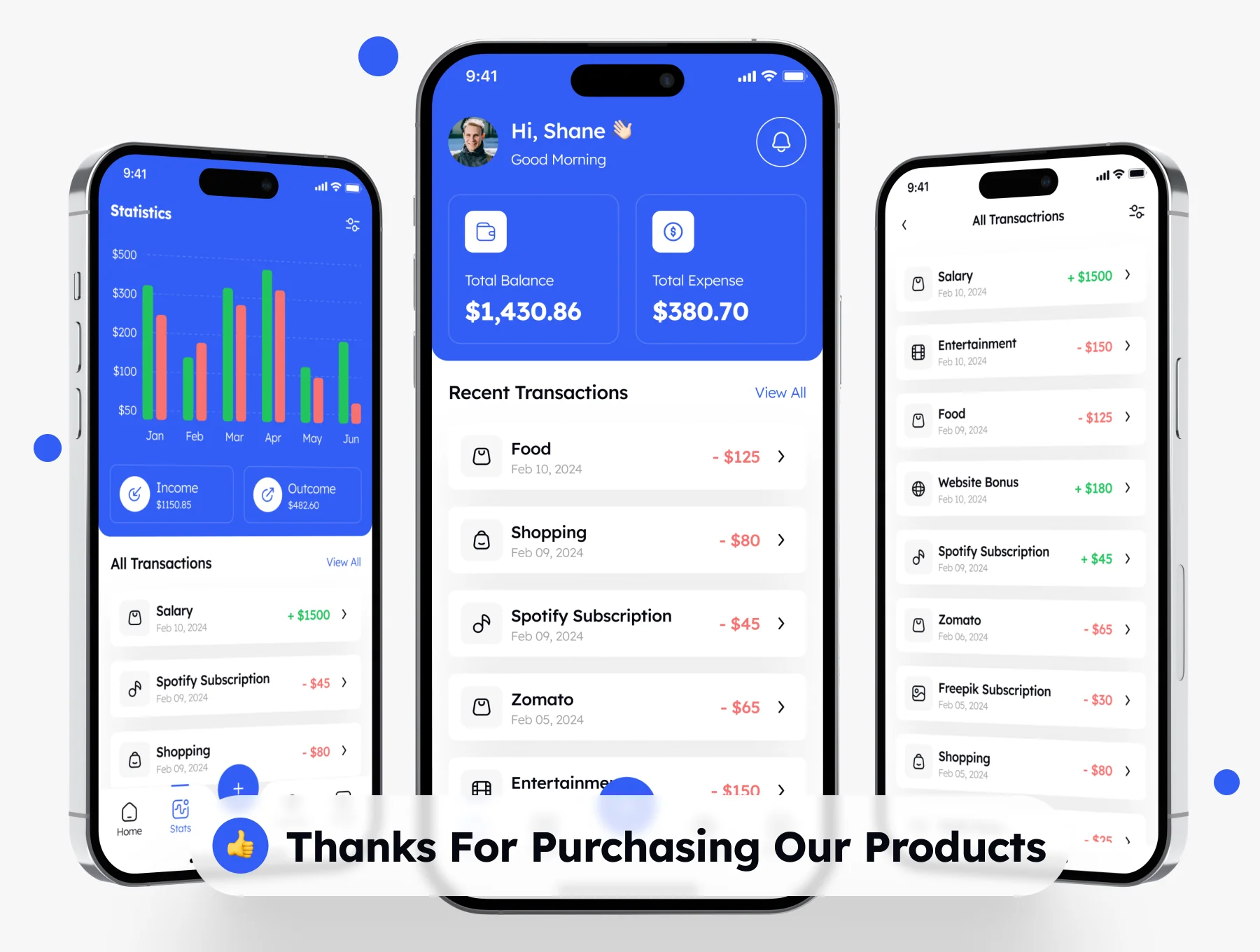 Easly - Expense Management App UI Kit 8