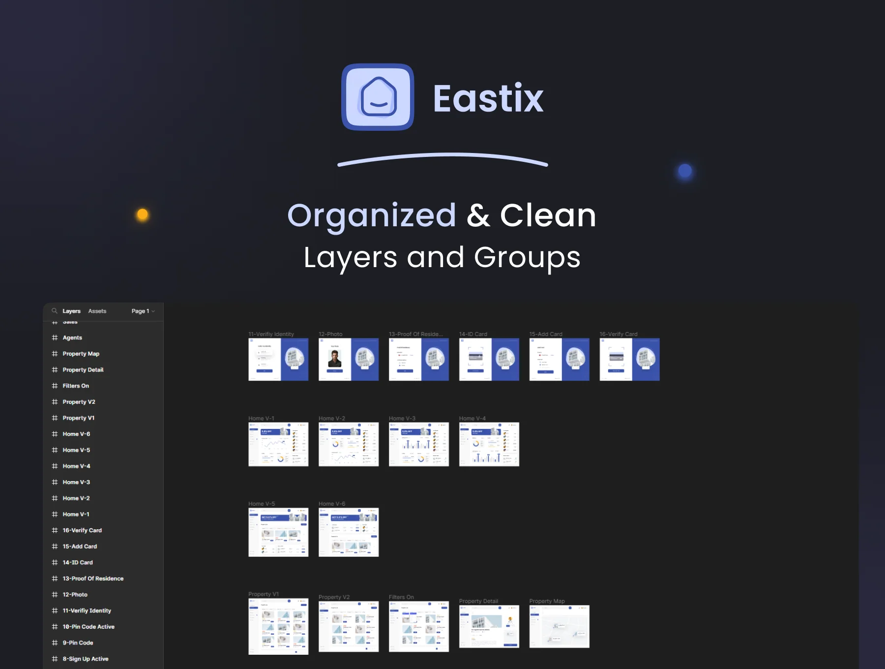 Eastix - Real Estate Dashboard UI KIT 3