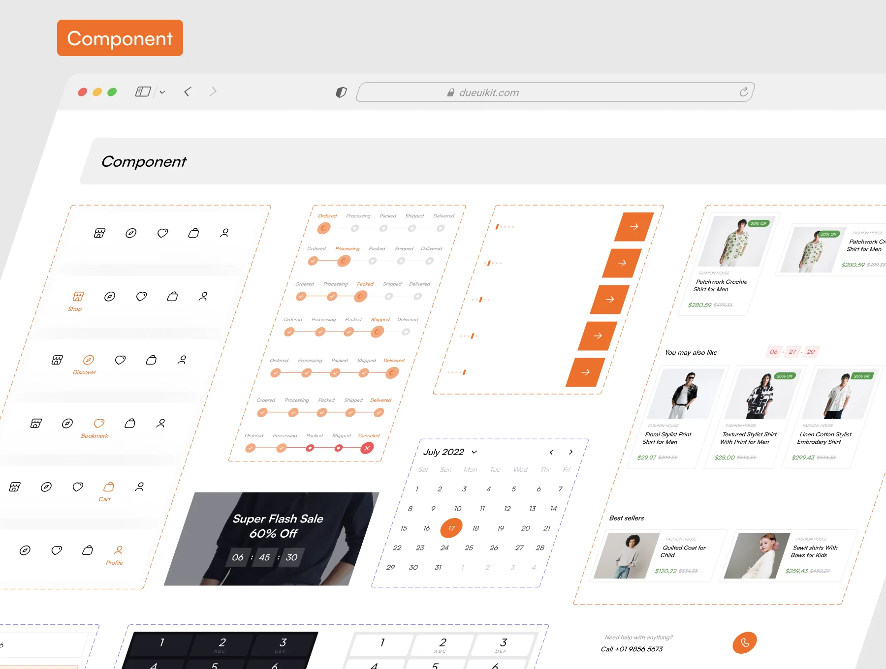 Easy Shop E-commerce UI kit 2