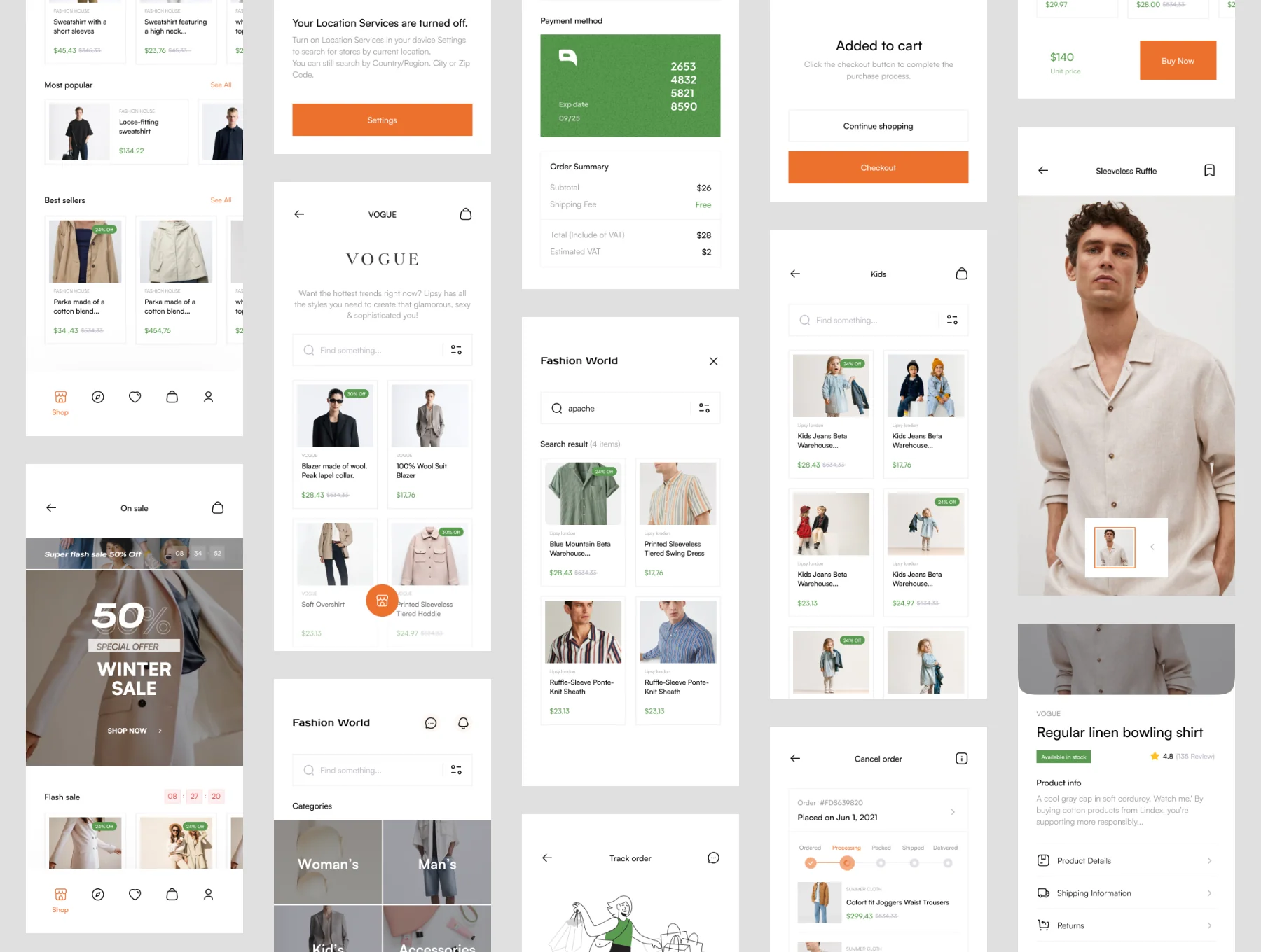 Easy Shop E-commerce UI kit 5