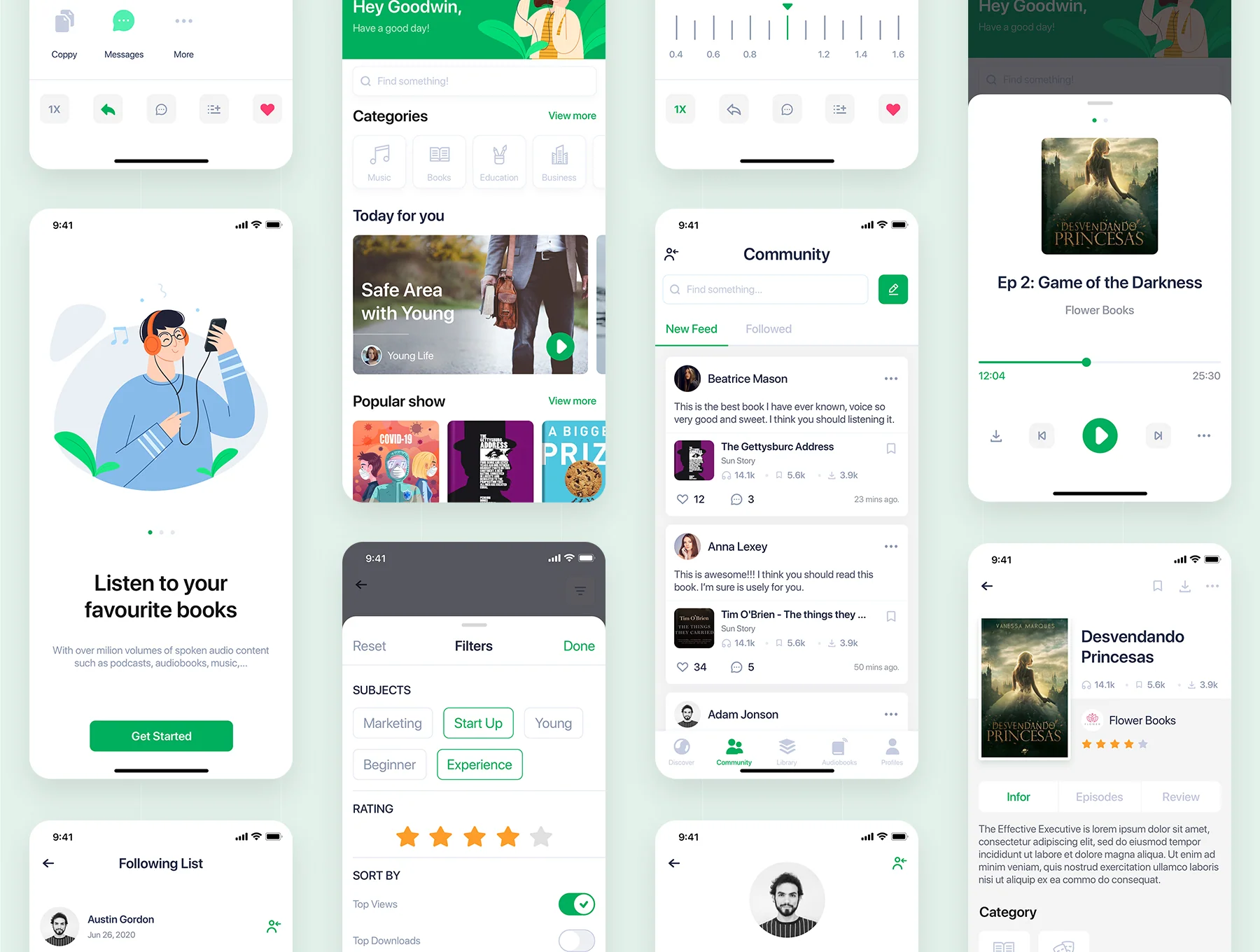 Easybooks - Audiobook UI Kit 5