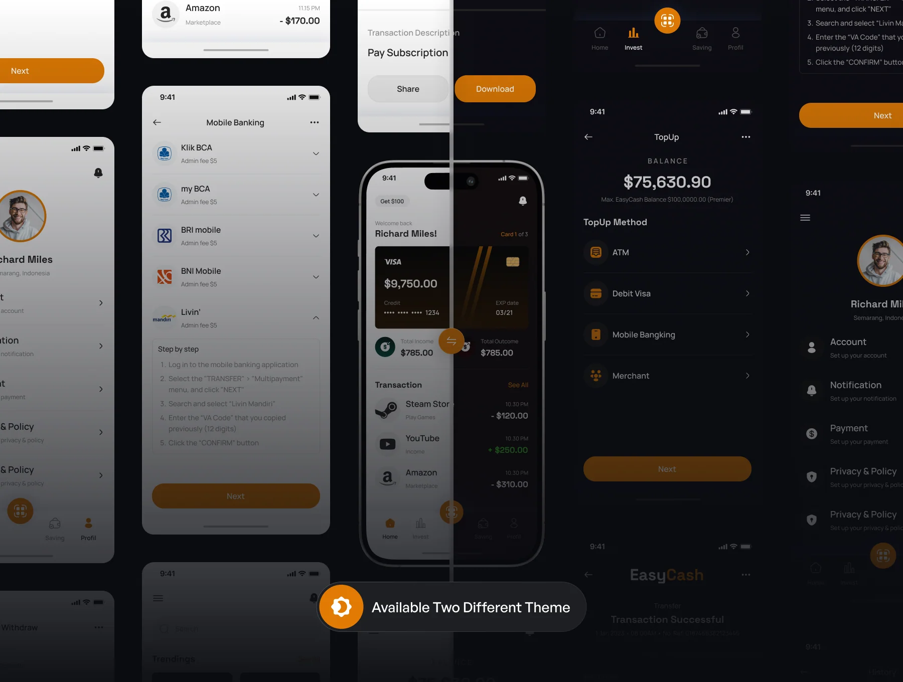 EasyCash - Finance Premium UI Kits App 5