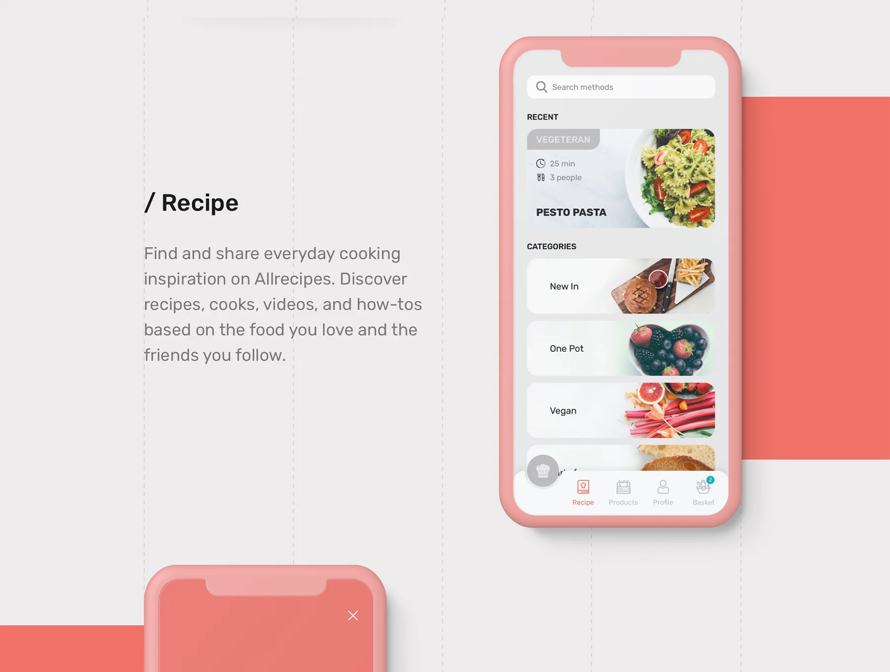 EasyCook Recipes & Groceries UI Kit 4