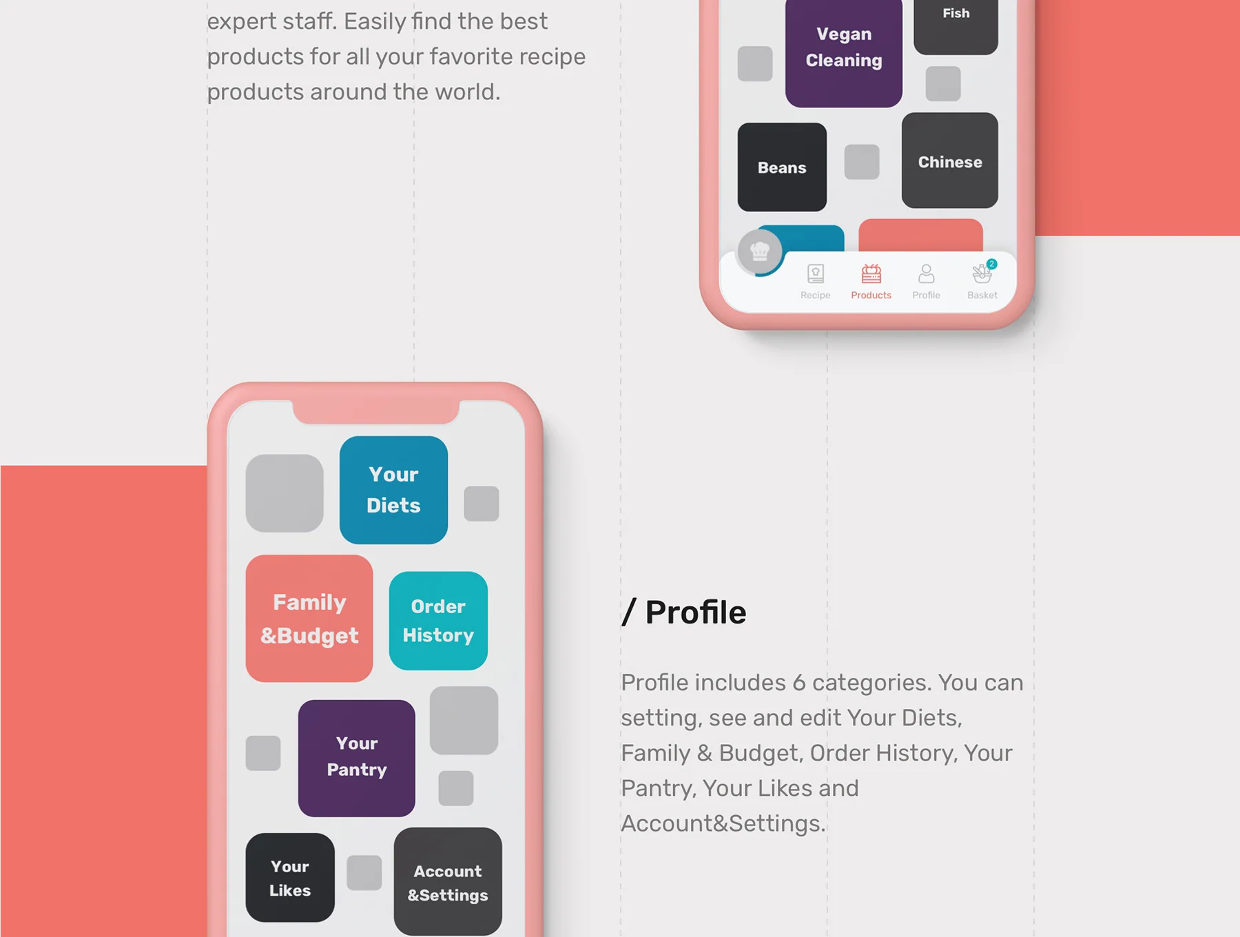 EasyCook Recipes & Groceries UI Kit 8
