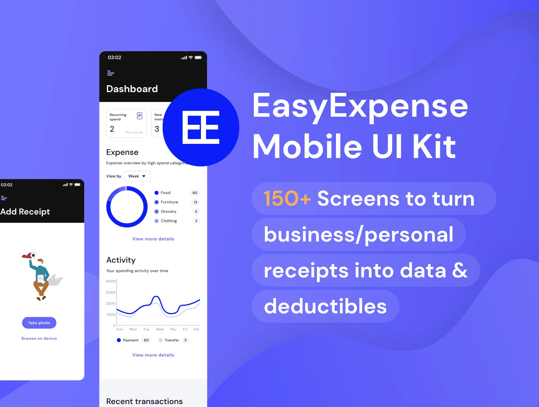 EasyExpense Mobile UI Kit